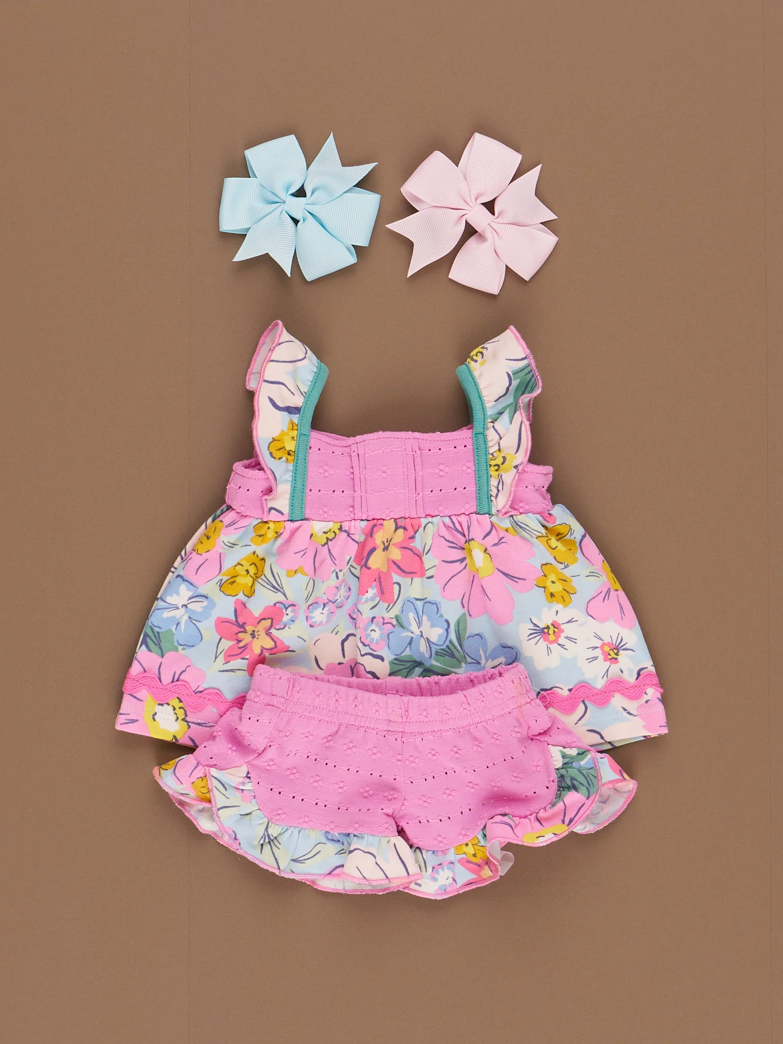 Southern Garden Ruffle Doll Outfit - Image 3