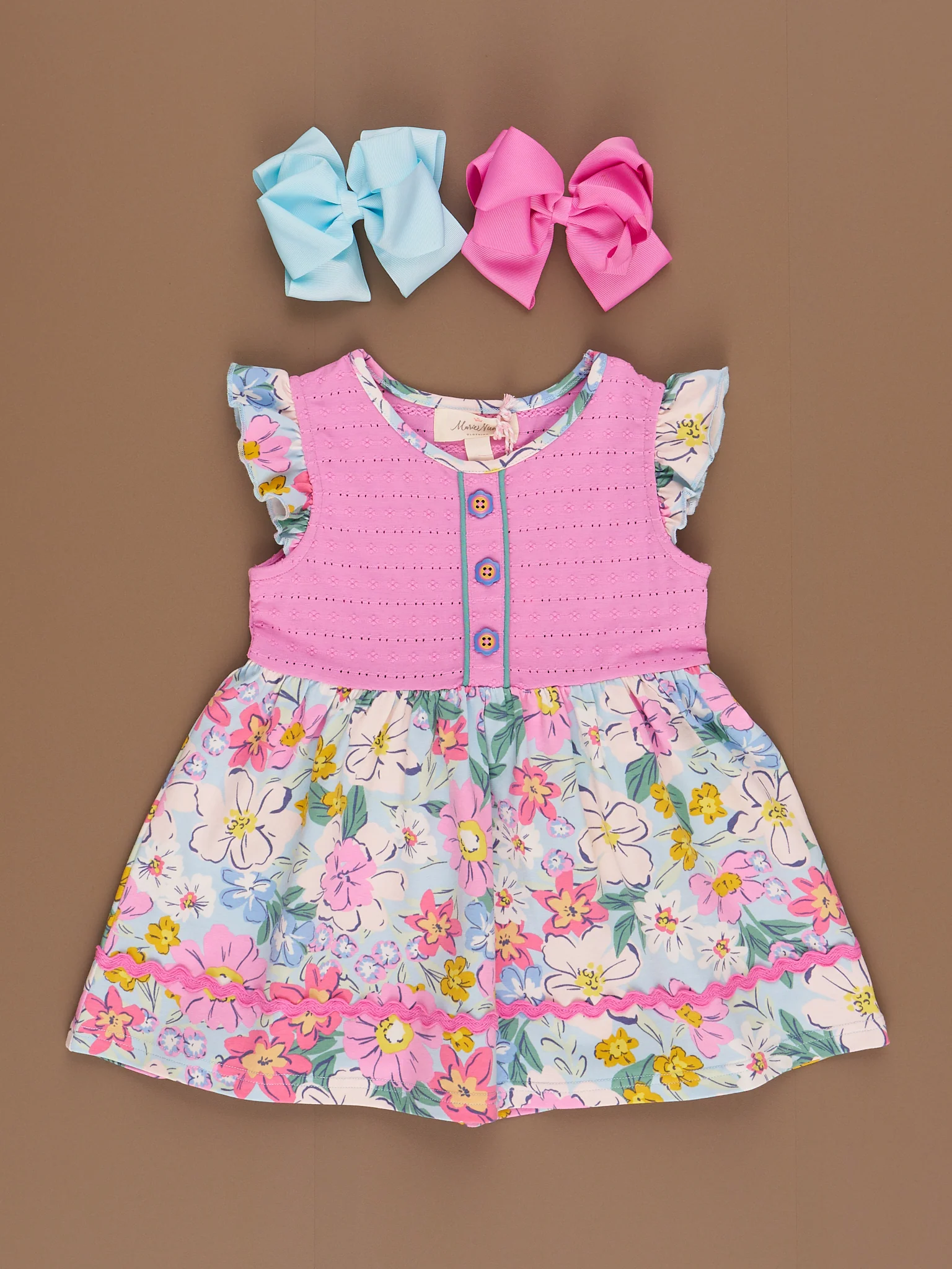 Southern Garden Ruffle Dress