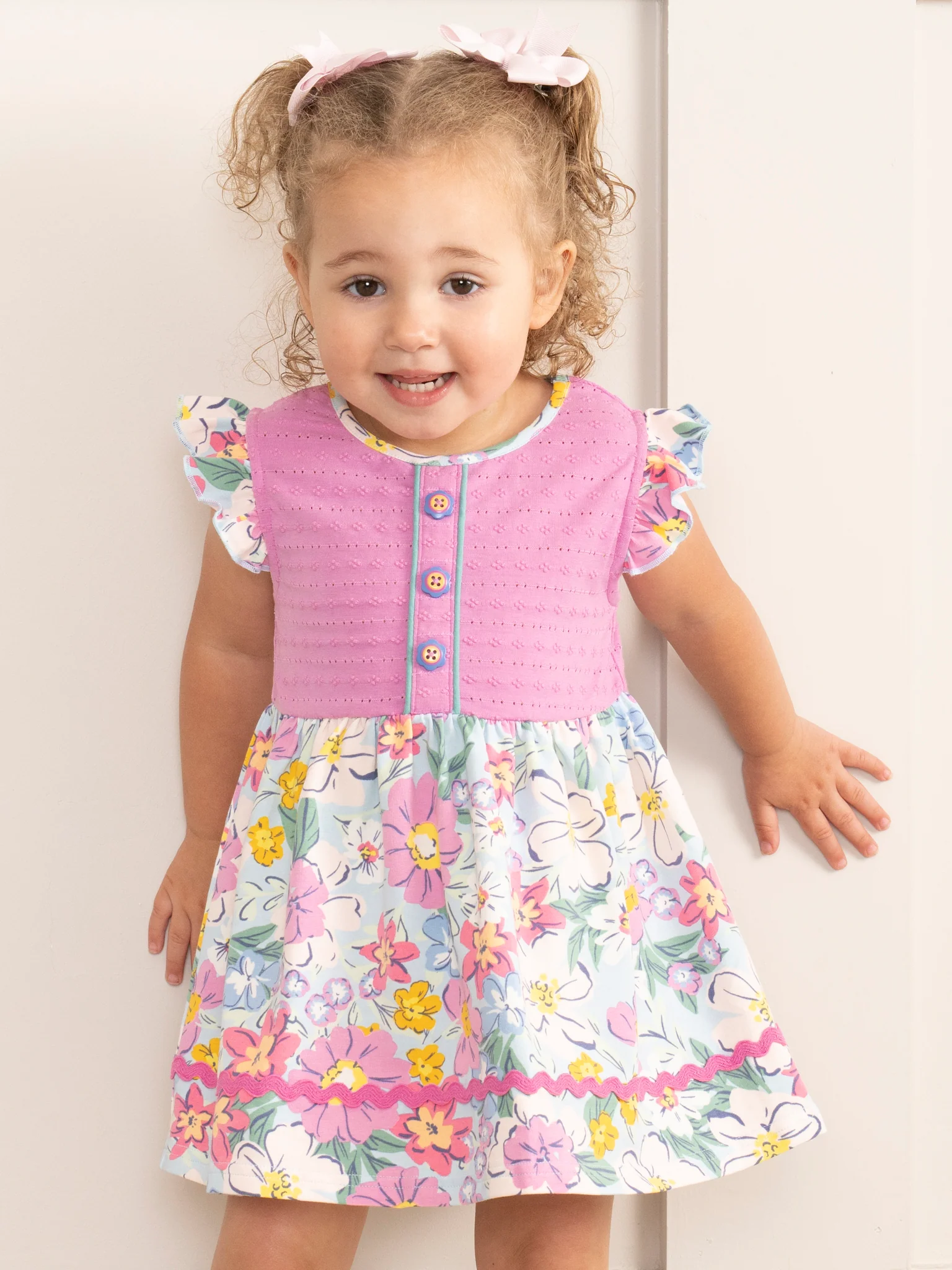 Southern Garden Ruffle Dress - Image 2