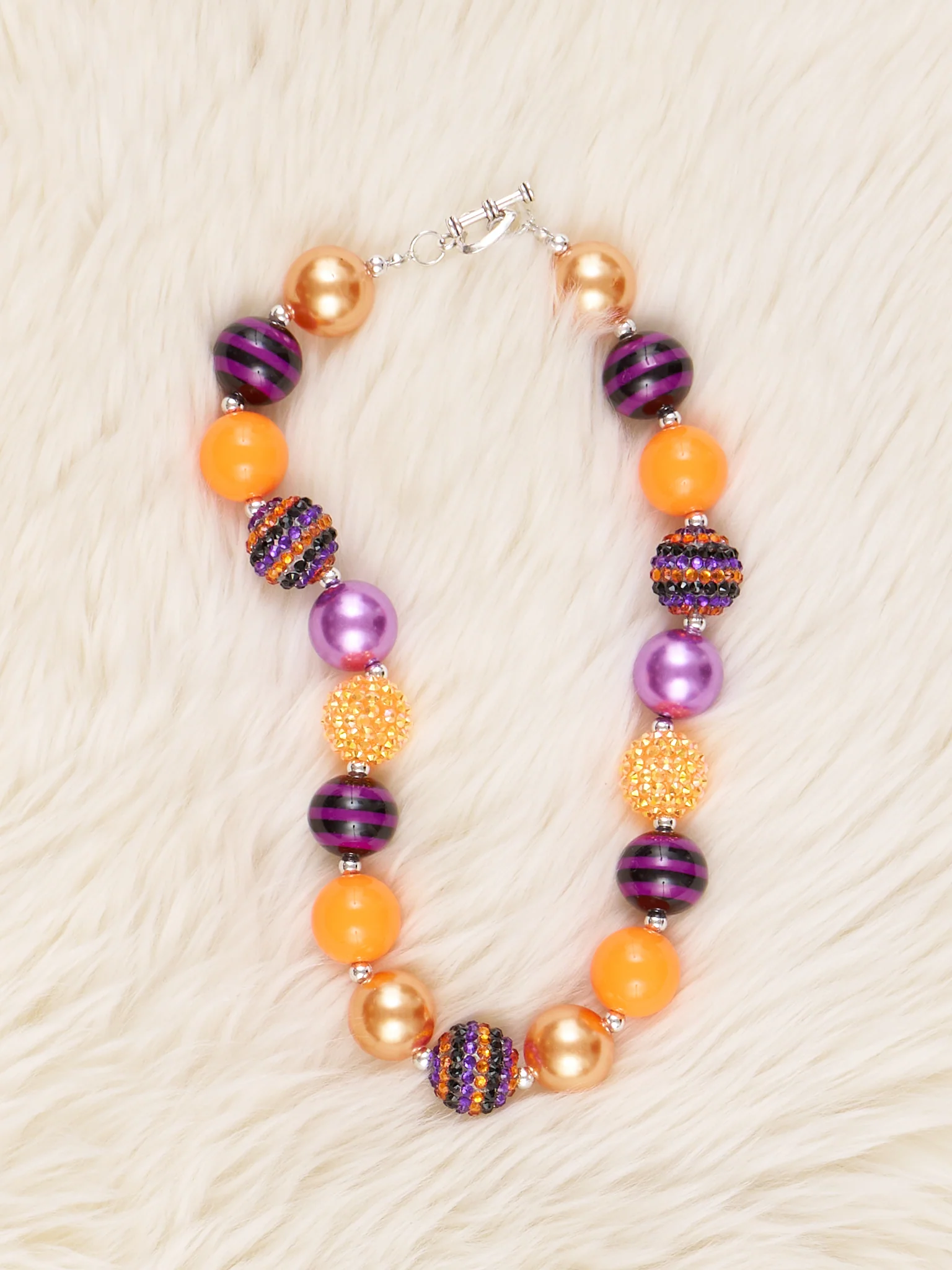 Sparkle Halloween Bubblegum Necklace - Image 3