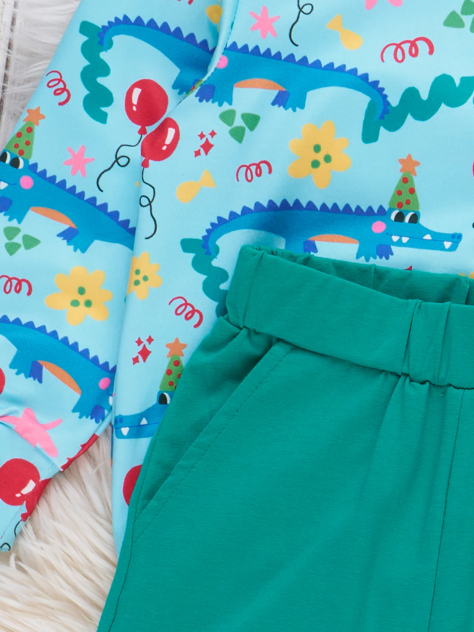 Splashy Gator Birthday Outfit - Image 4