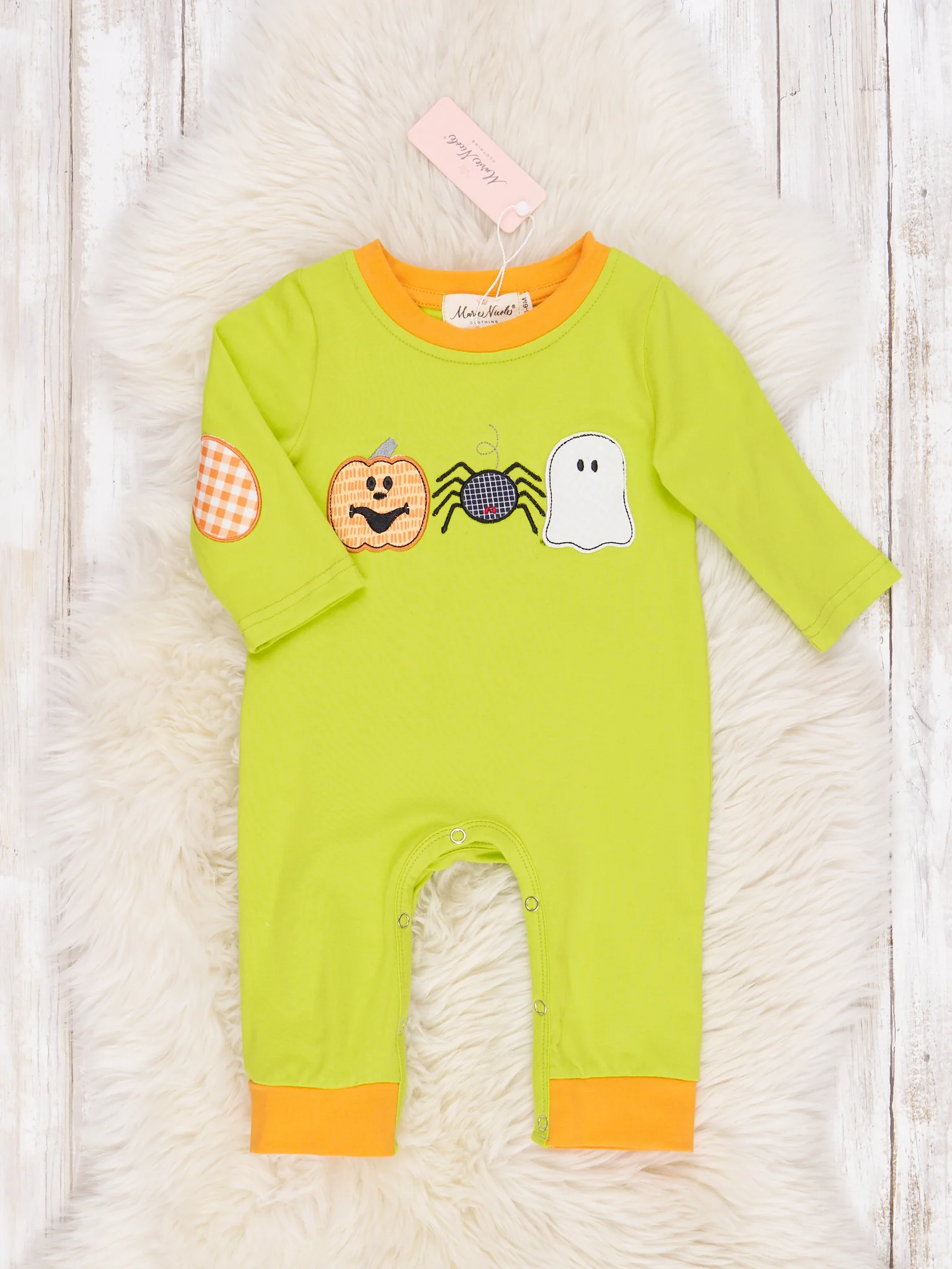 Spooky Nights Embroidered Rompers - Image 2