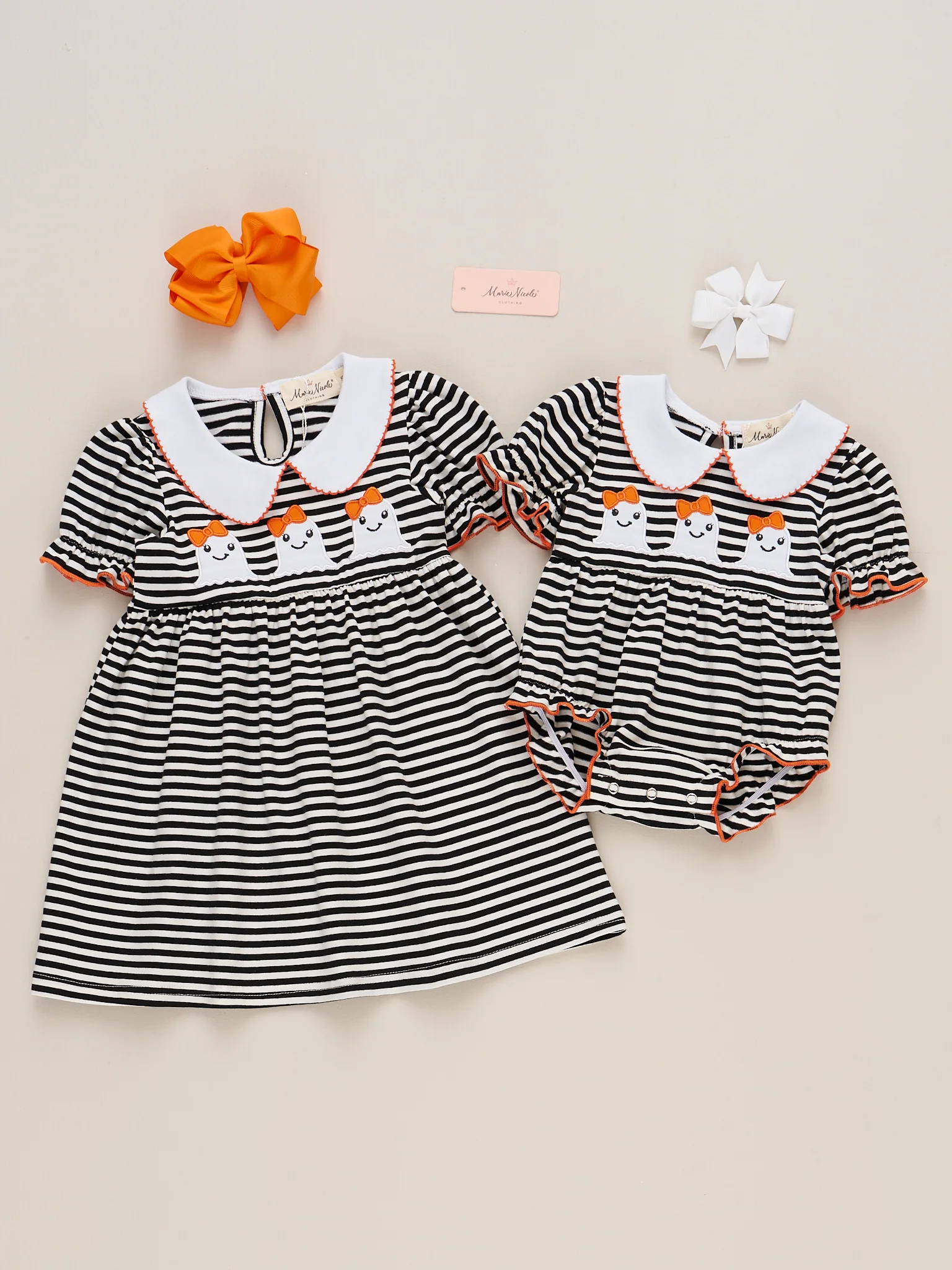 Spooky Treat Striped Romper - Image 10