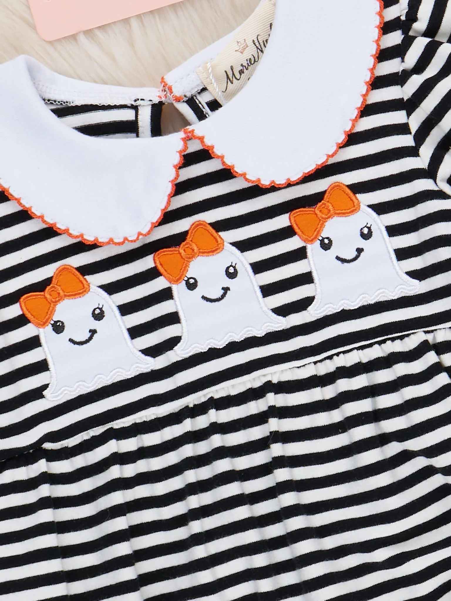 Spooky Treat Striped Romper - Image 5