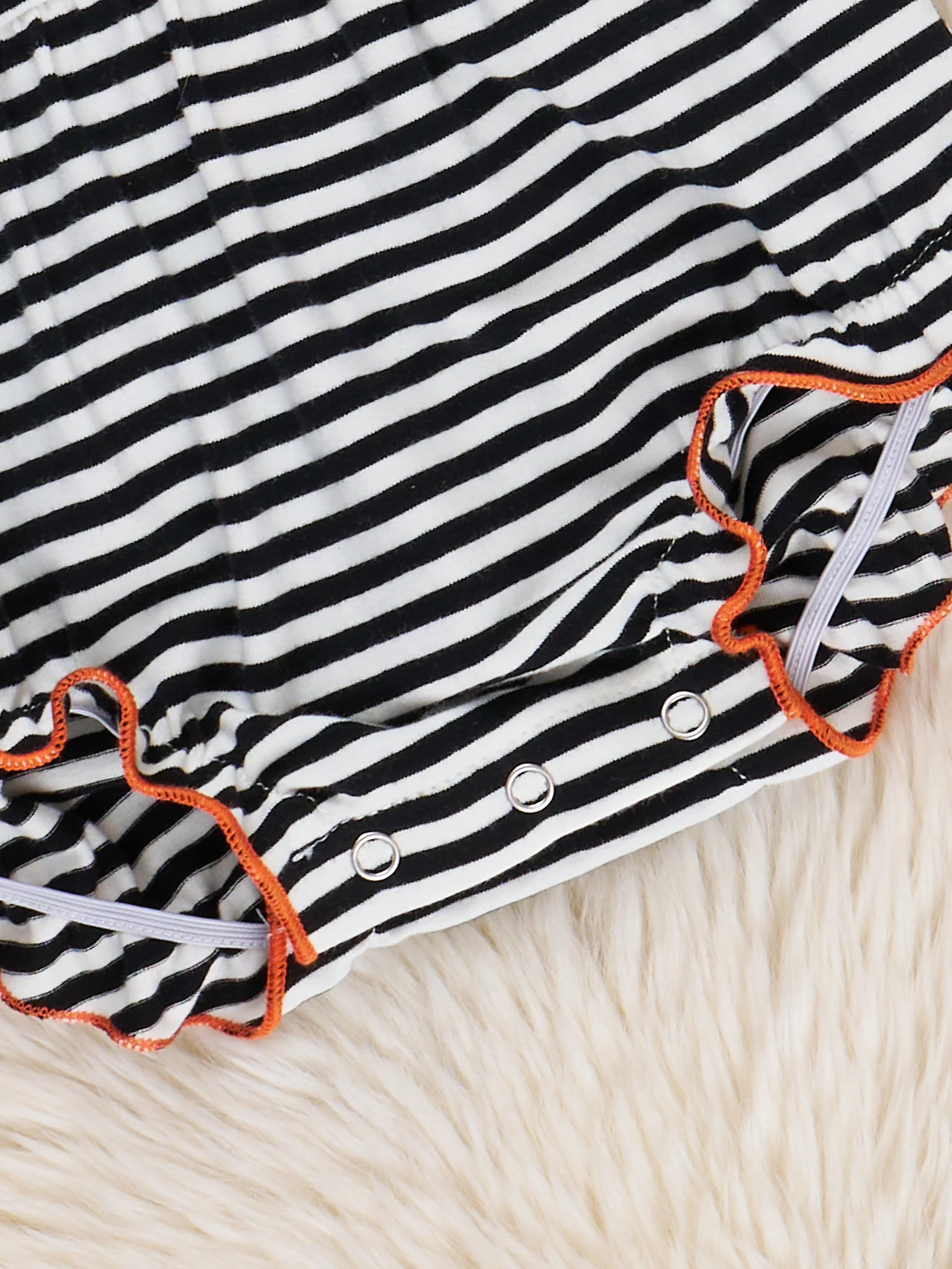 Spooky Treat Striped Romper - Image 6