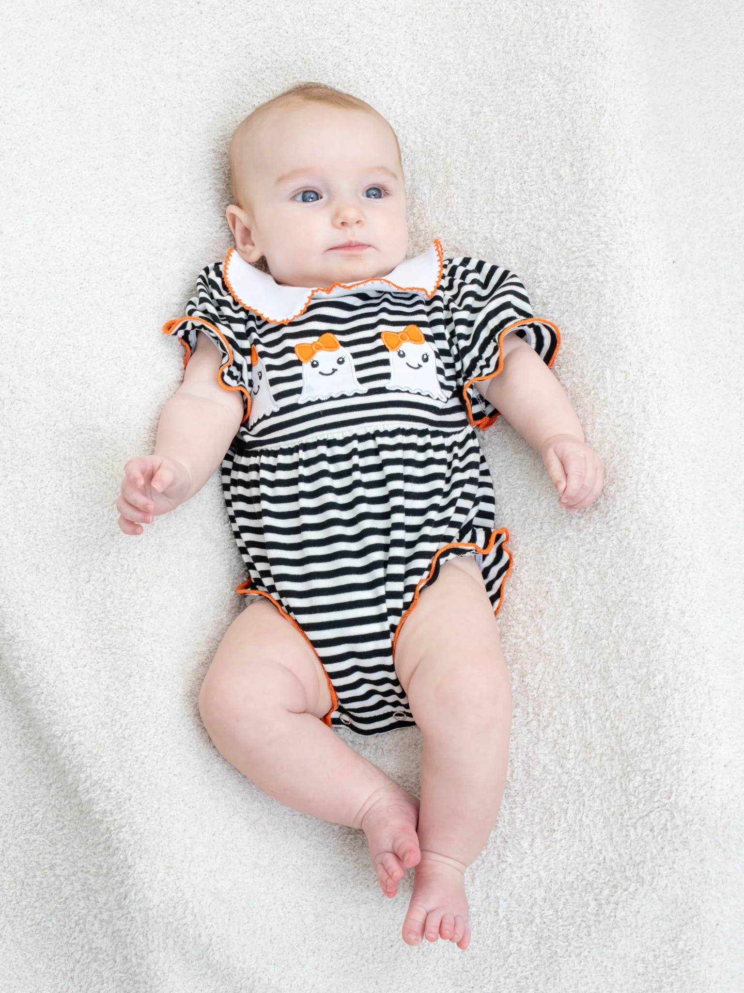Spooky Treat Striped Romper - Image 9