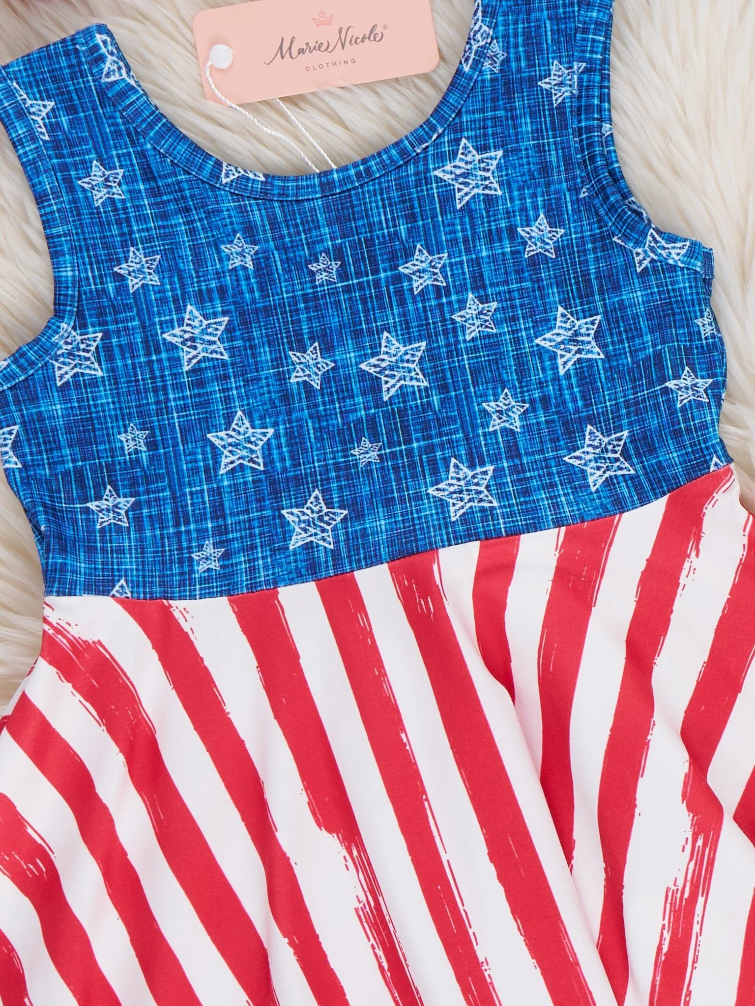 Stars Rally Striped Dress - Image 2