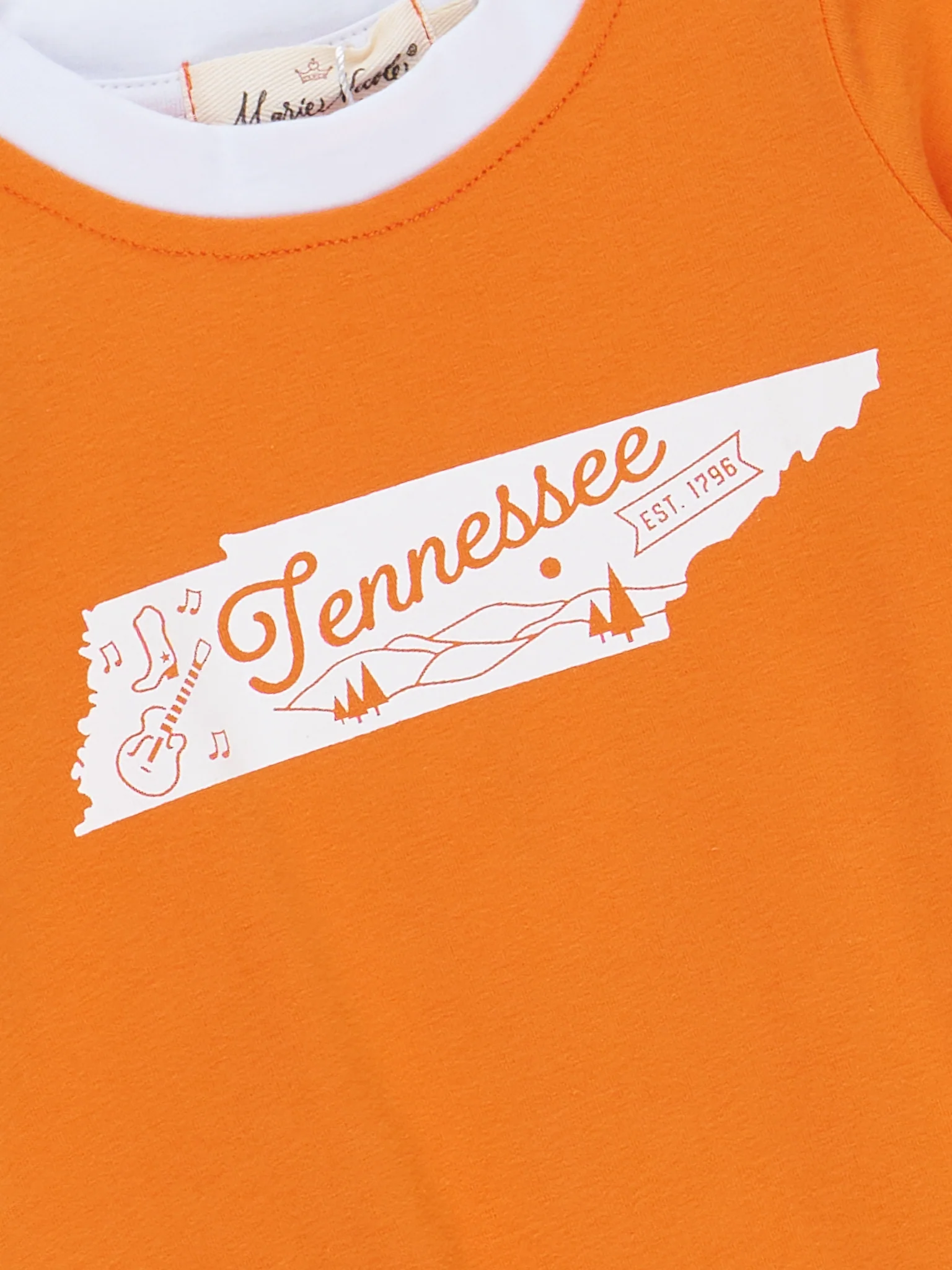 State of Tennessee Graphic Bubble Romper - Image 2