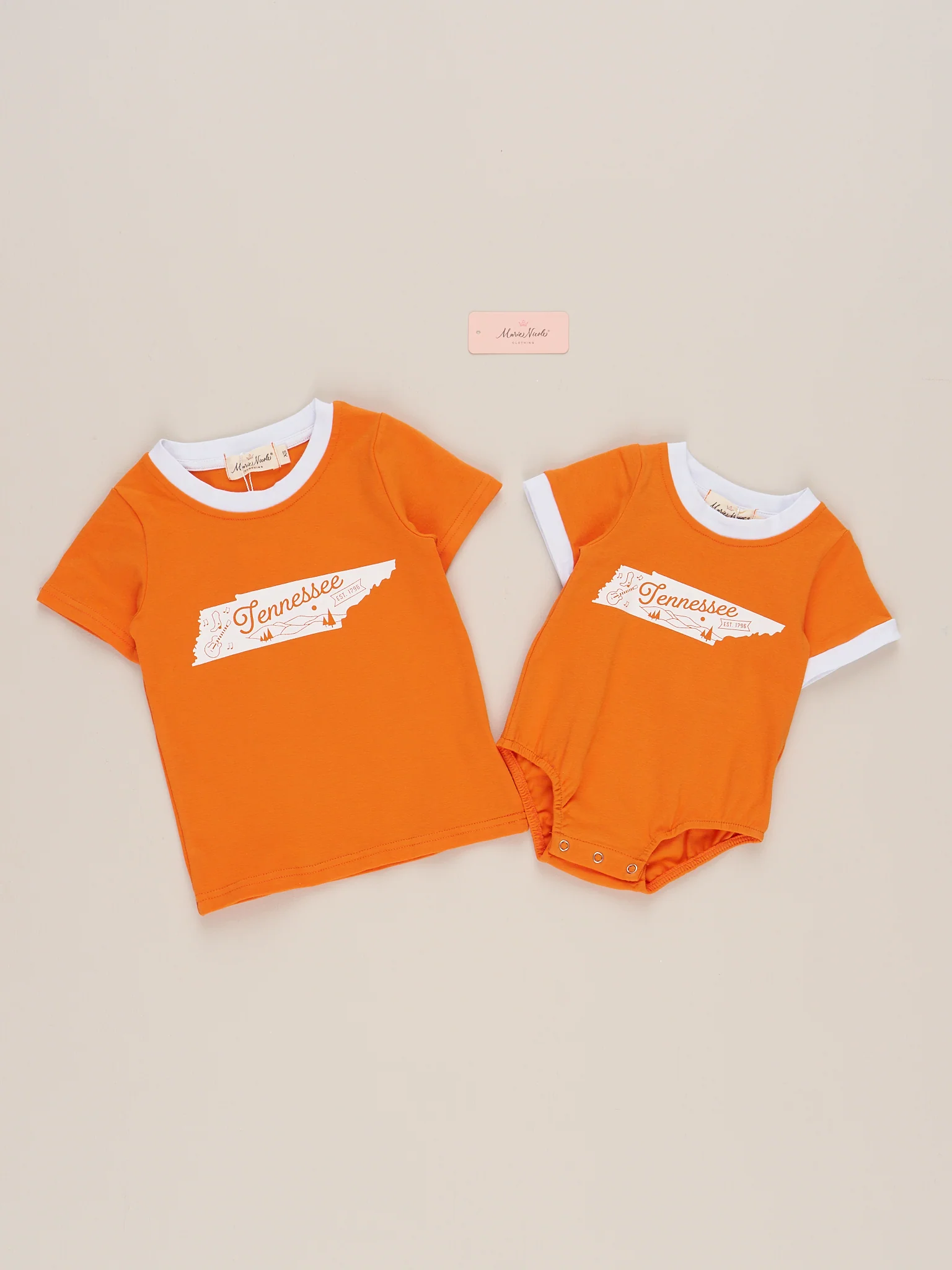 State of Tennessee Graphic Bubble Romper - Image 3