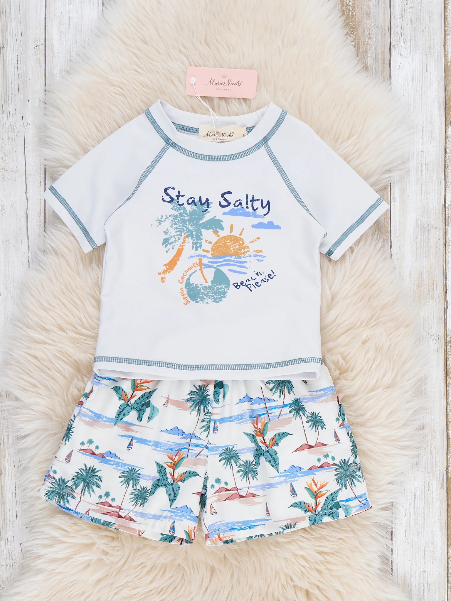 Stay Salty Island Tales Swim Set - Image 2