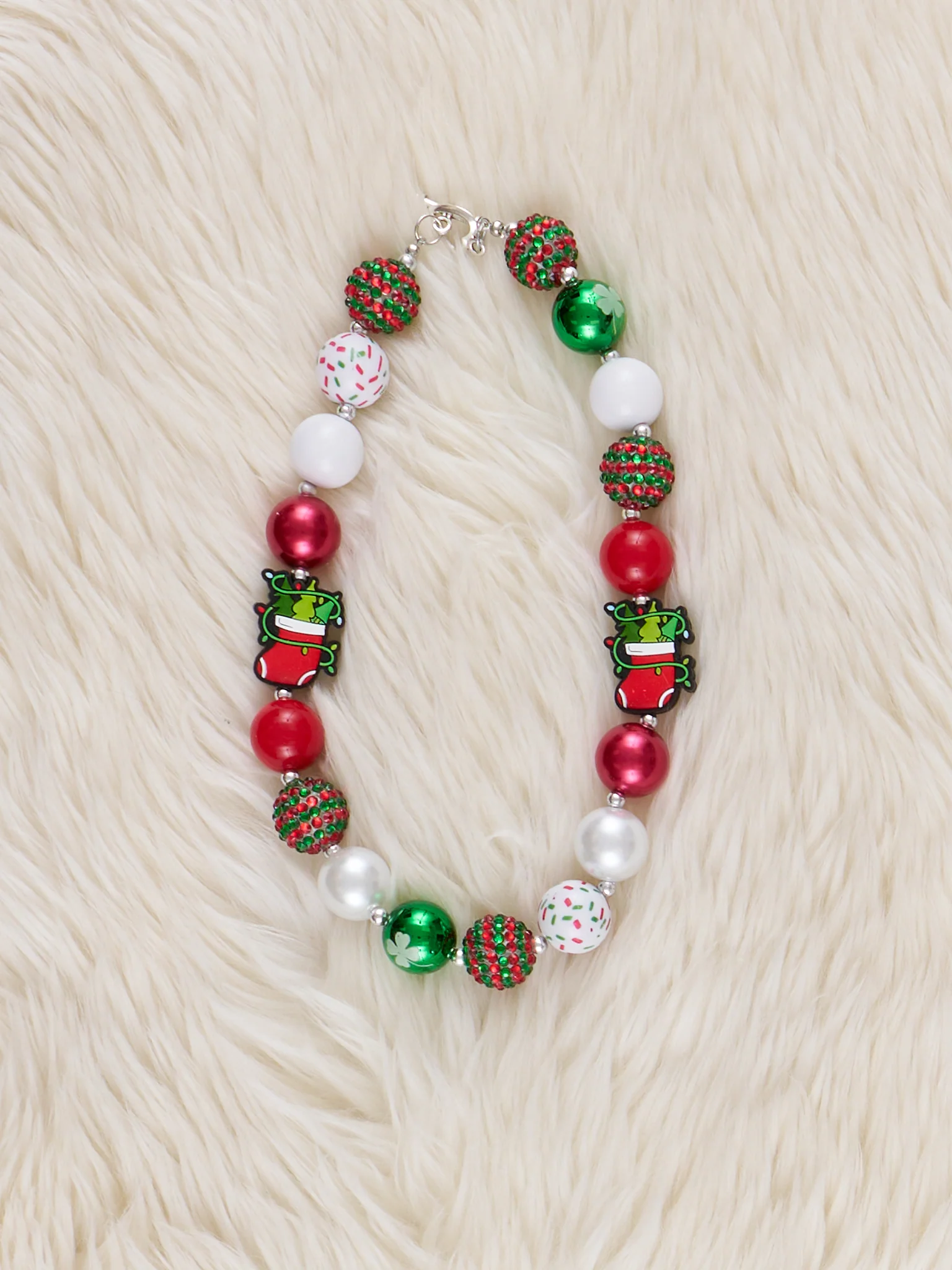 Stocking Ornaments Necklace