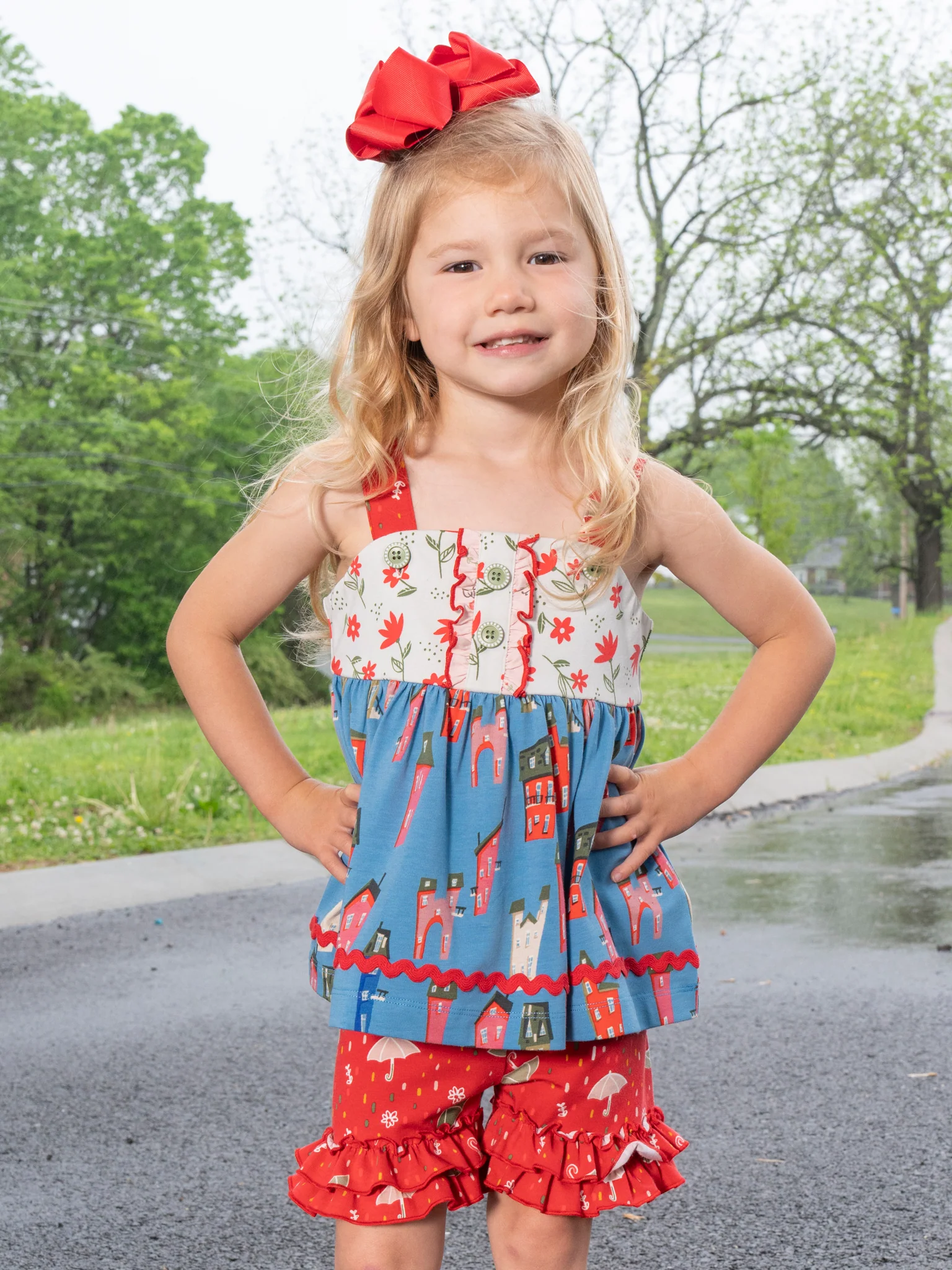Storybook Lane Cupcake Ruffle Outfit - Image 8