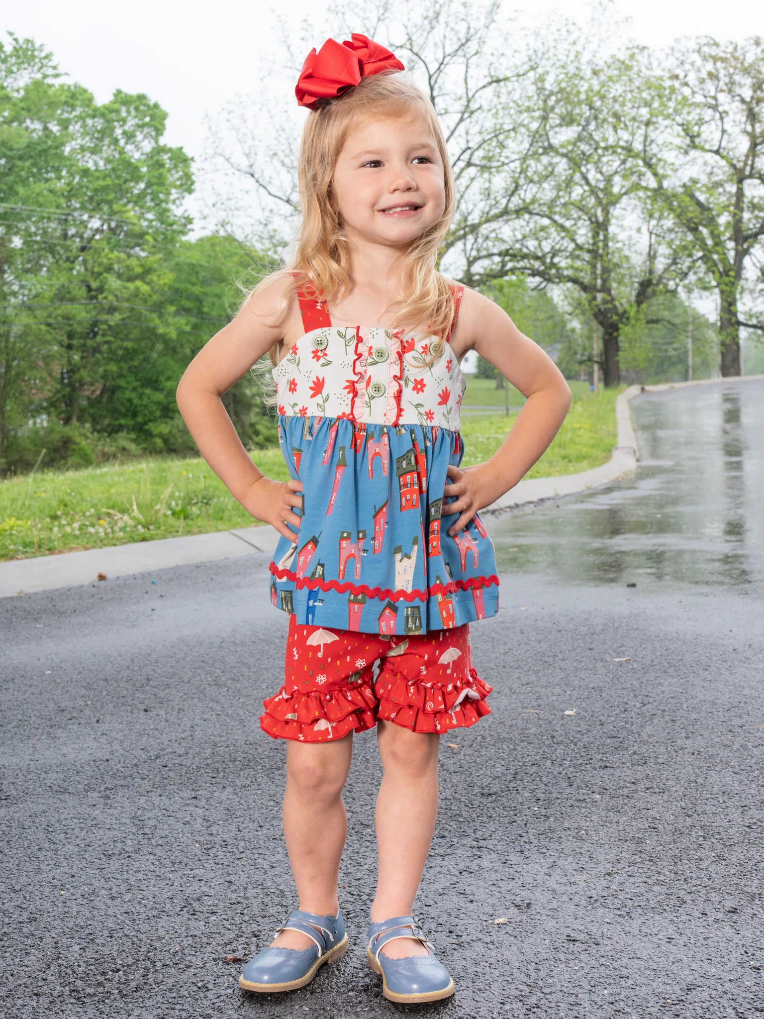 Storybook Lane Cupcake Ruffle Outfit - Image 9