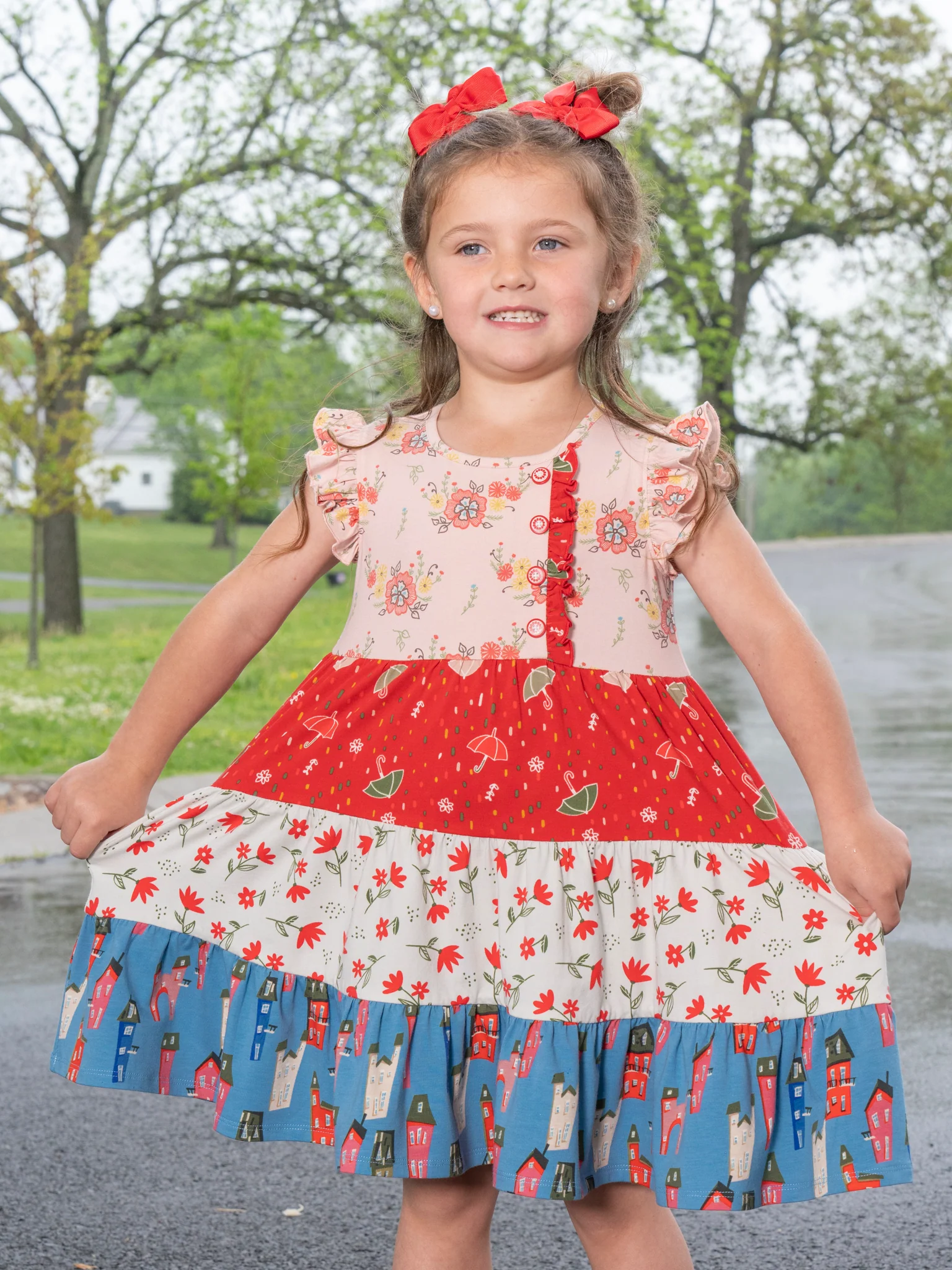 Storybook Lane Prairie Ruffle Dress - Image 7