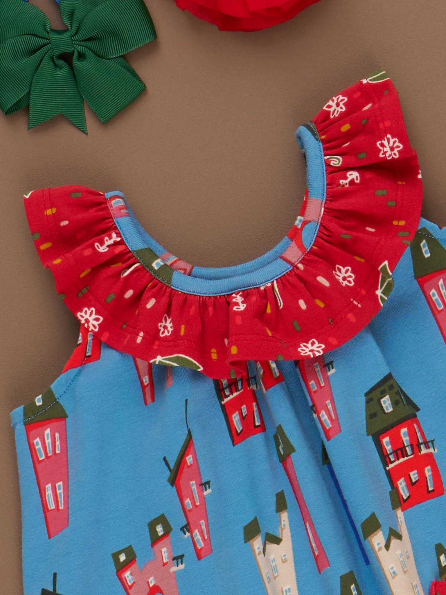 Storybook Lane Ruffle Bubble Romper - Image 2