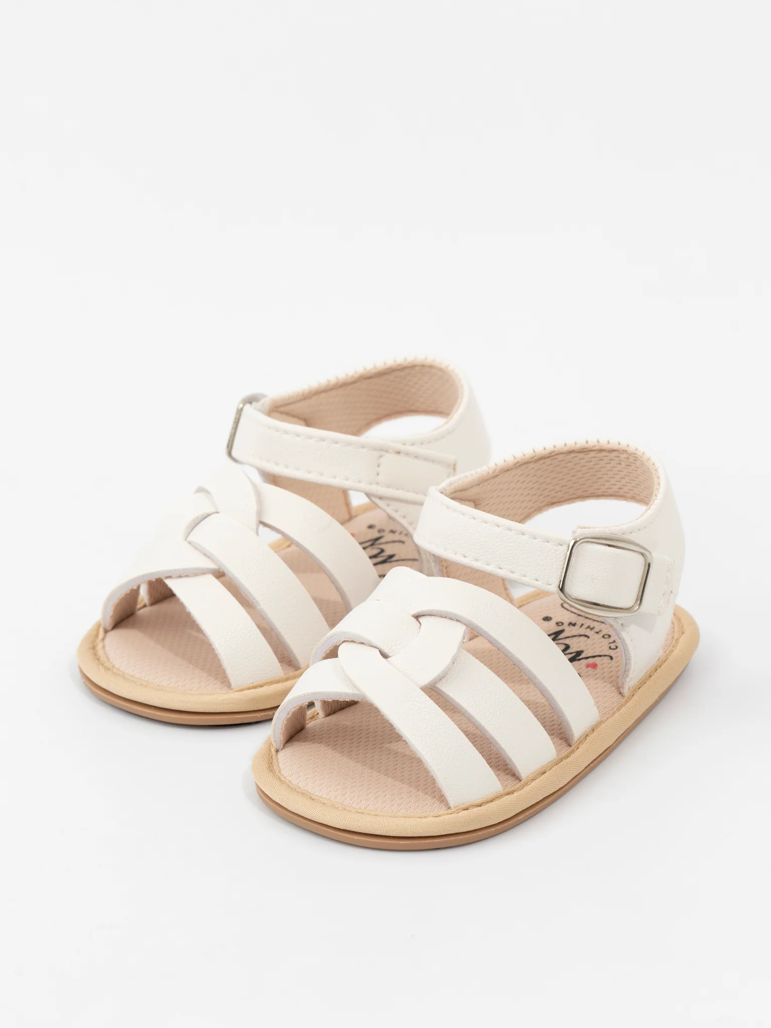 Strappy Cross-Front Baby Sandals - Image 3