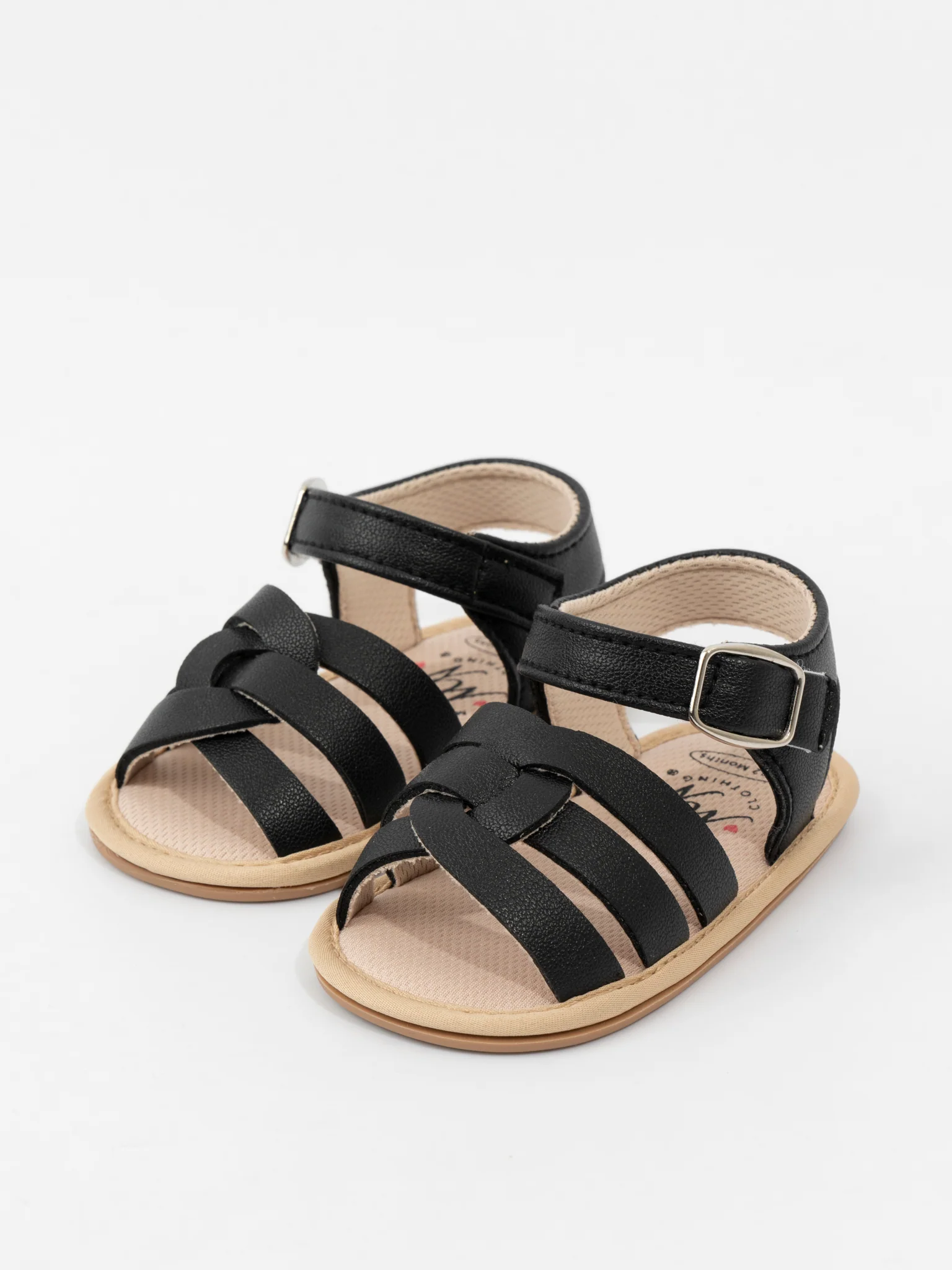 Strappy Cross-Front Baby Sandals - Image 4