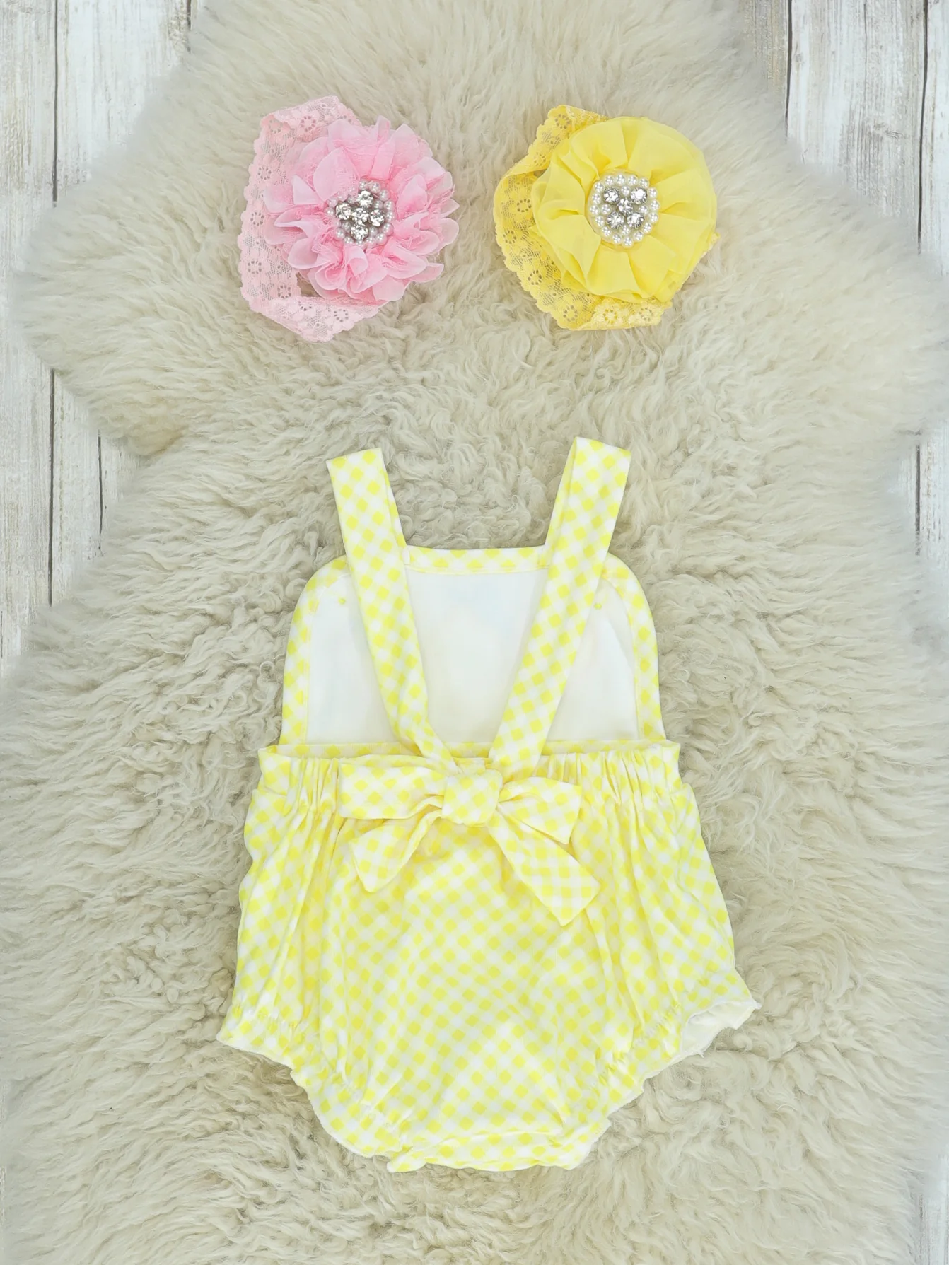 Strawberry Lemonade Bubble Romper - Image 2