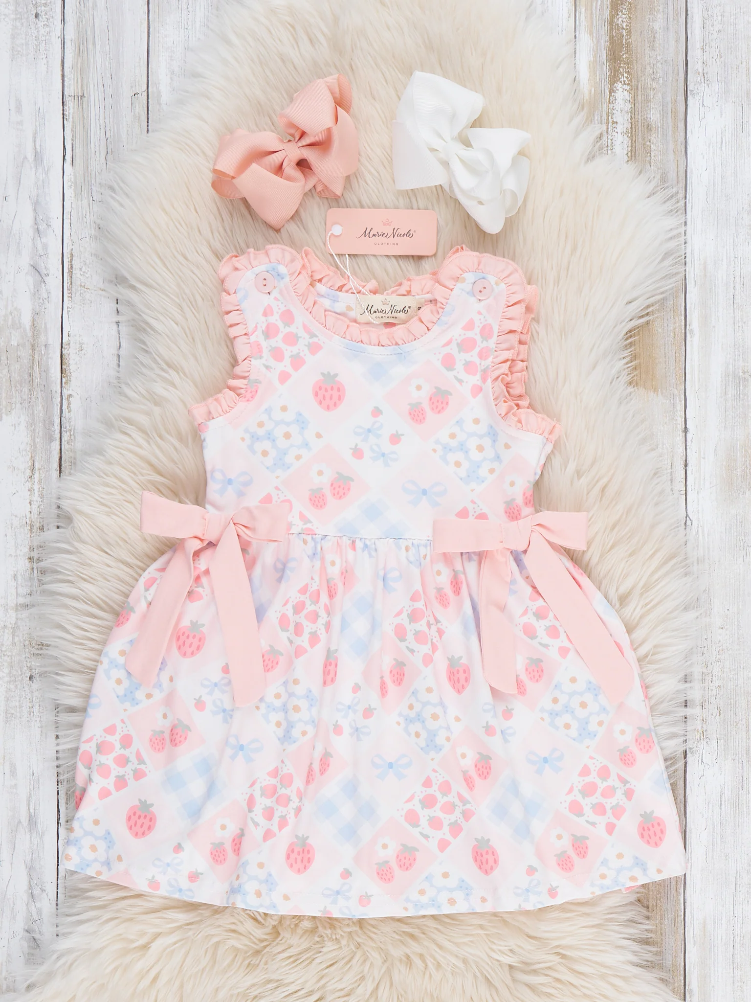 Strawberry Sherbet Ruffle Dress - Image 2