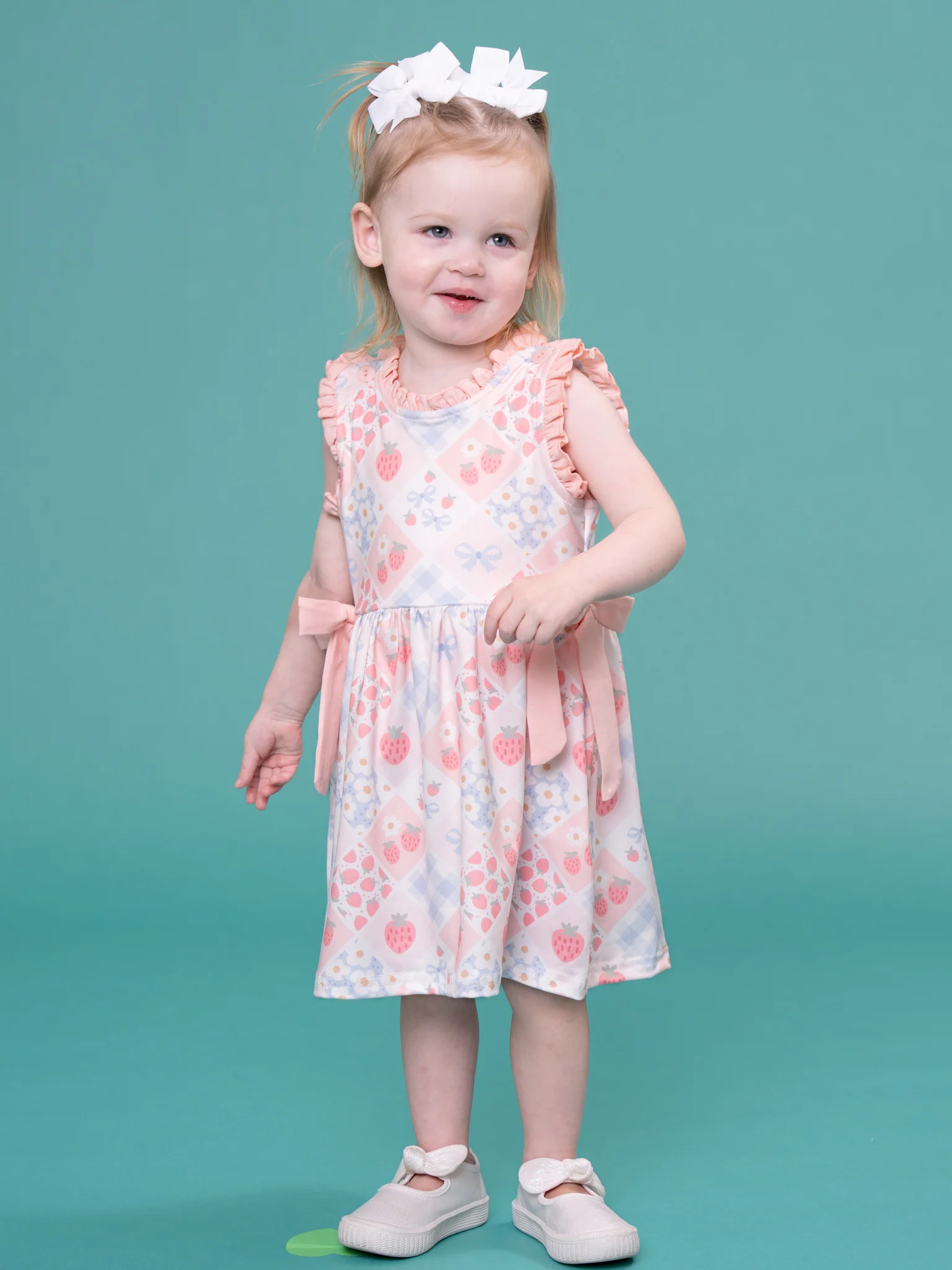 Strawberry Sherbet Ruffle Dress - Image 5