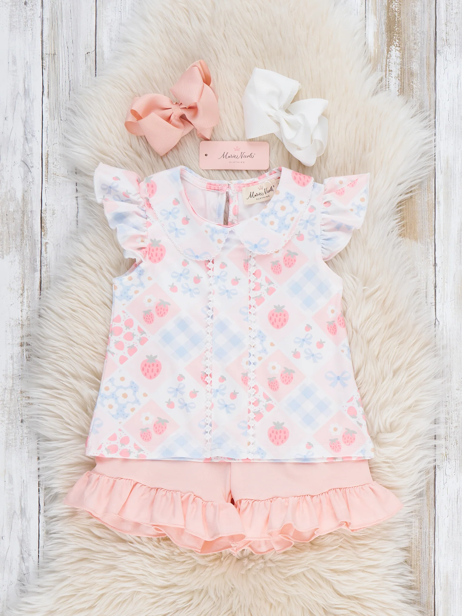 Strawberry Sherbet Ruffle Outfit - Image 2