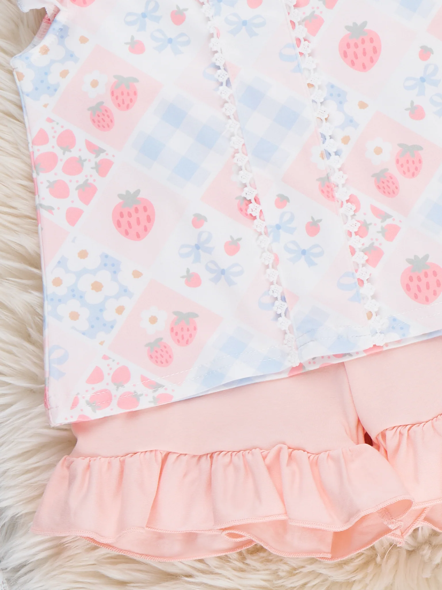 Strawberry Sherbet Ruffle Outfit - Image 3