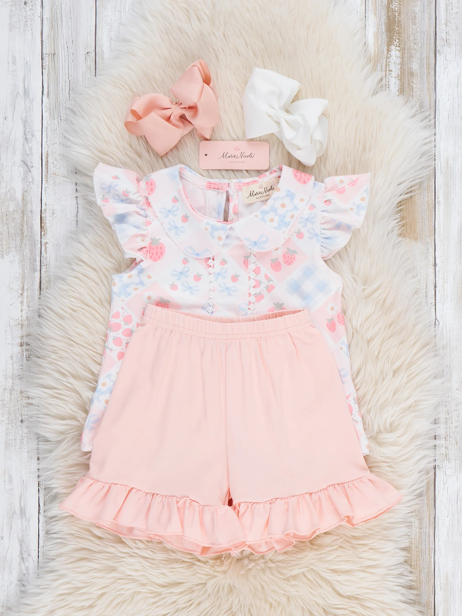 Strawberry Sherbet Ruffle Outfit - Image 4
