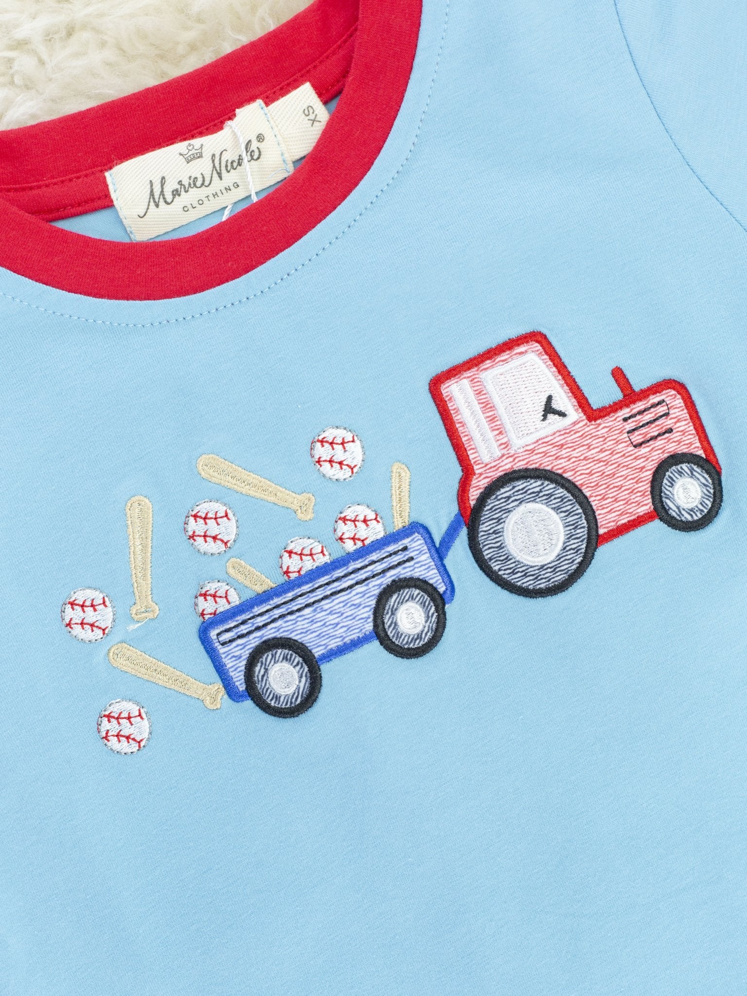 Striped Baseball Truck Outfit - Image 3