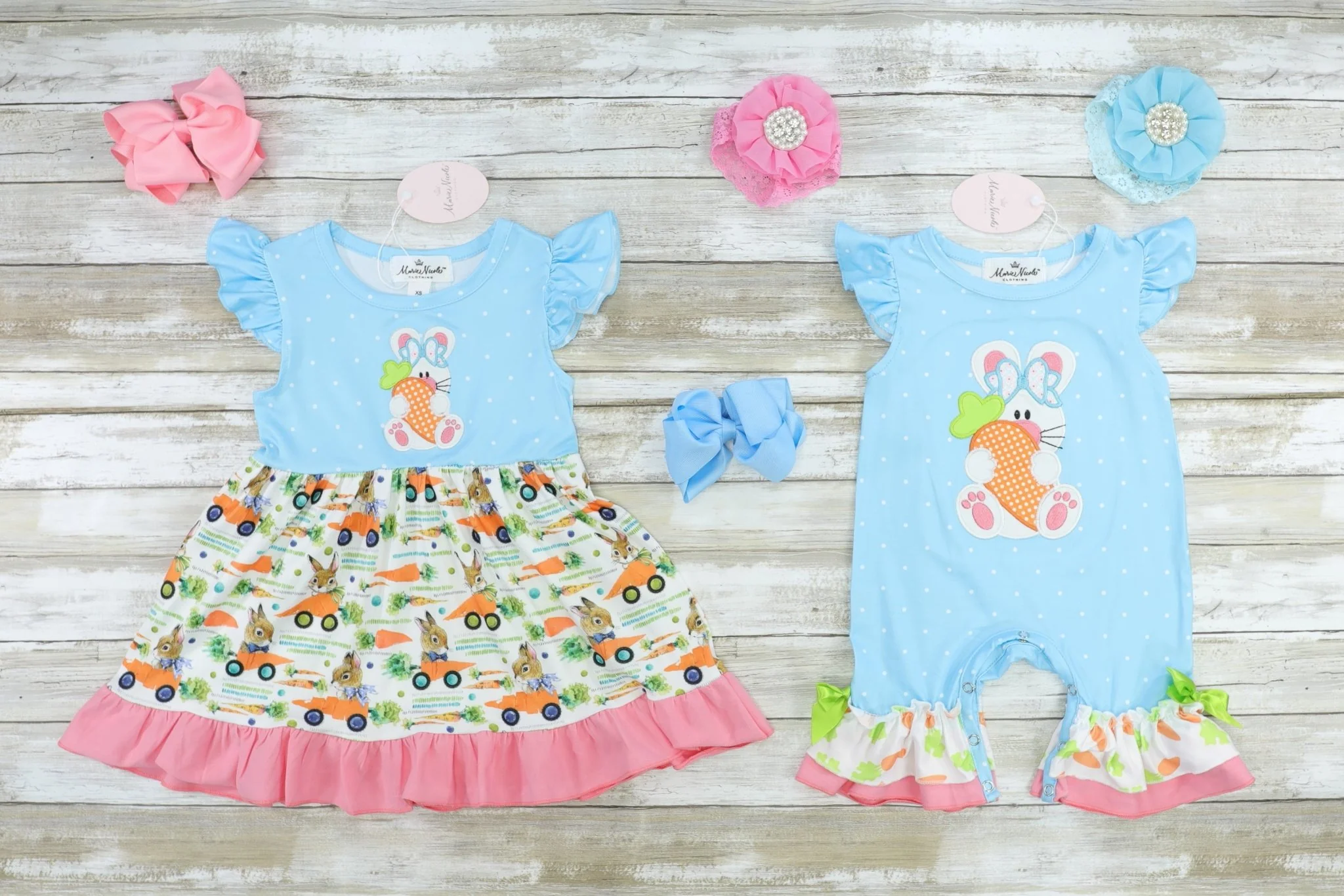 Striped Bunny Carrot Shirt - Image 3