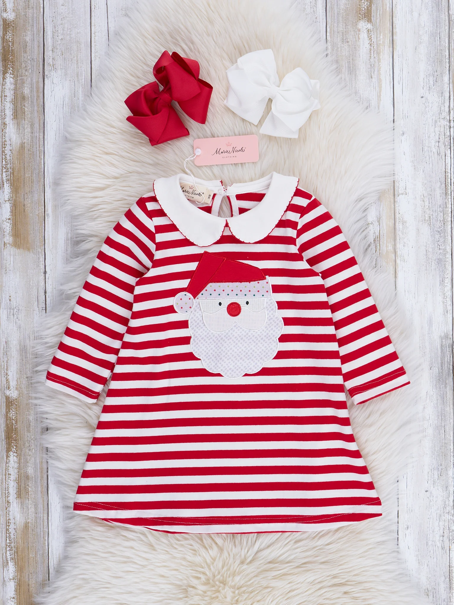 Striped Christmas Spirit Dress