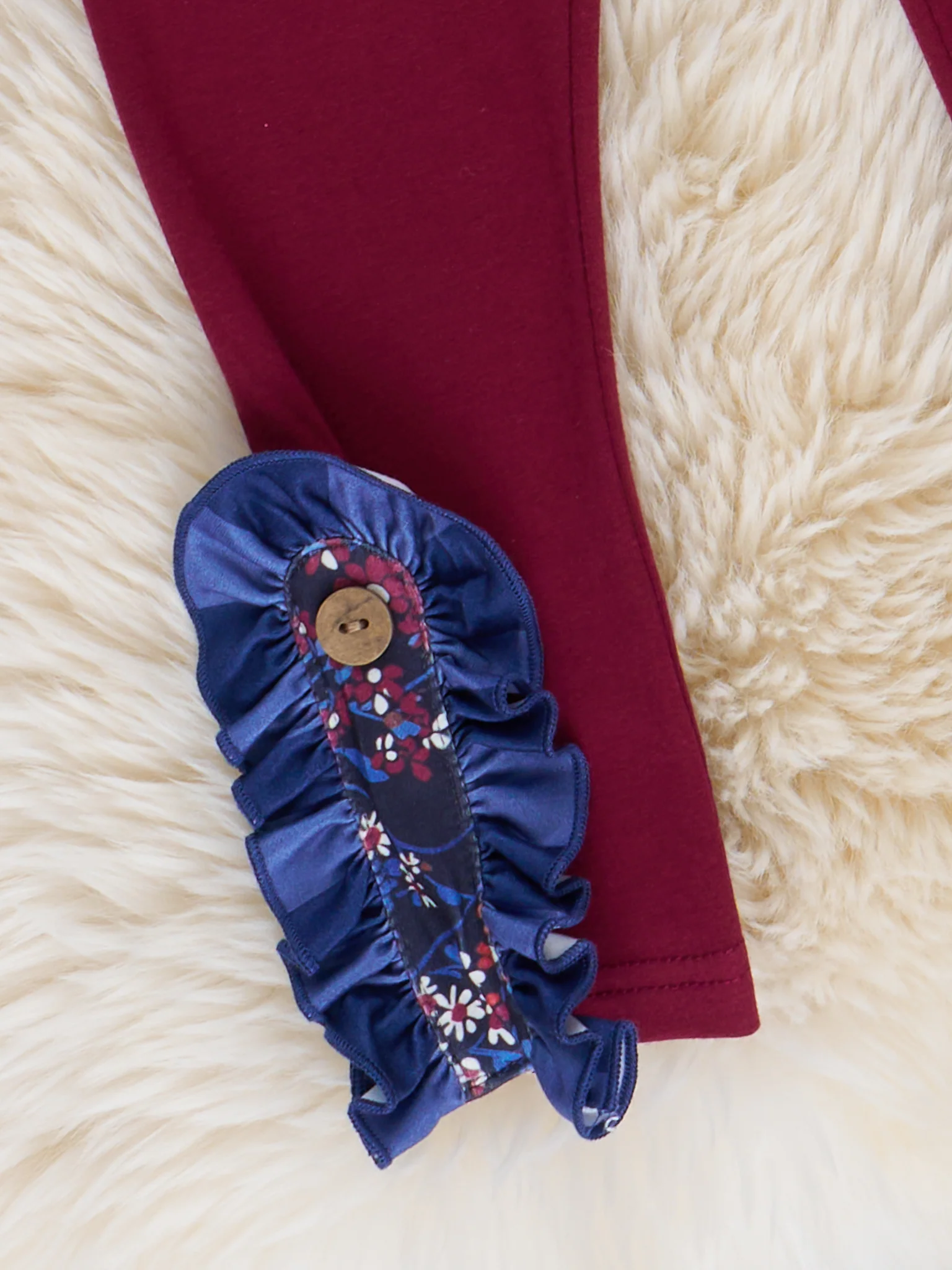 Striped Little Rooster Ruffle Outfit - Image 5