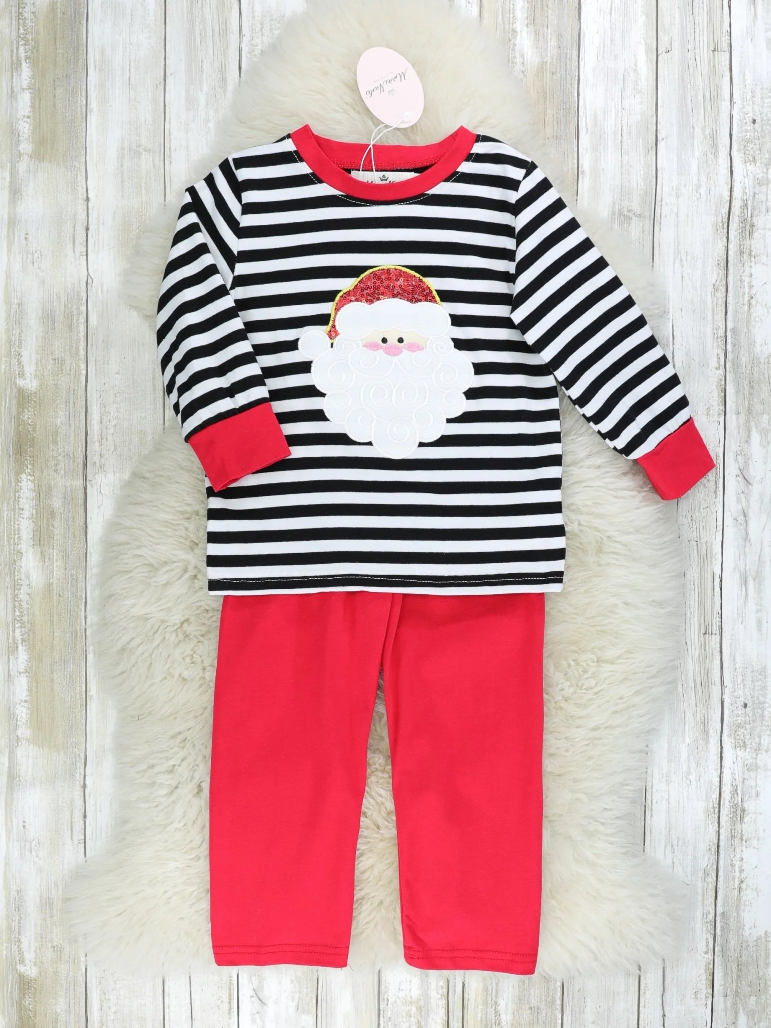 Striped Santa Outfit