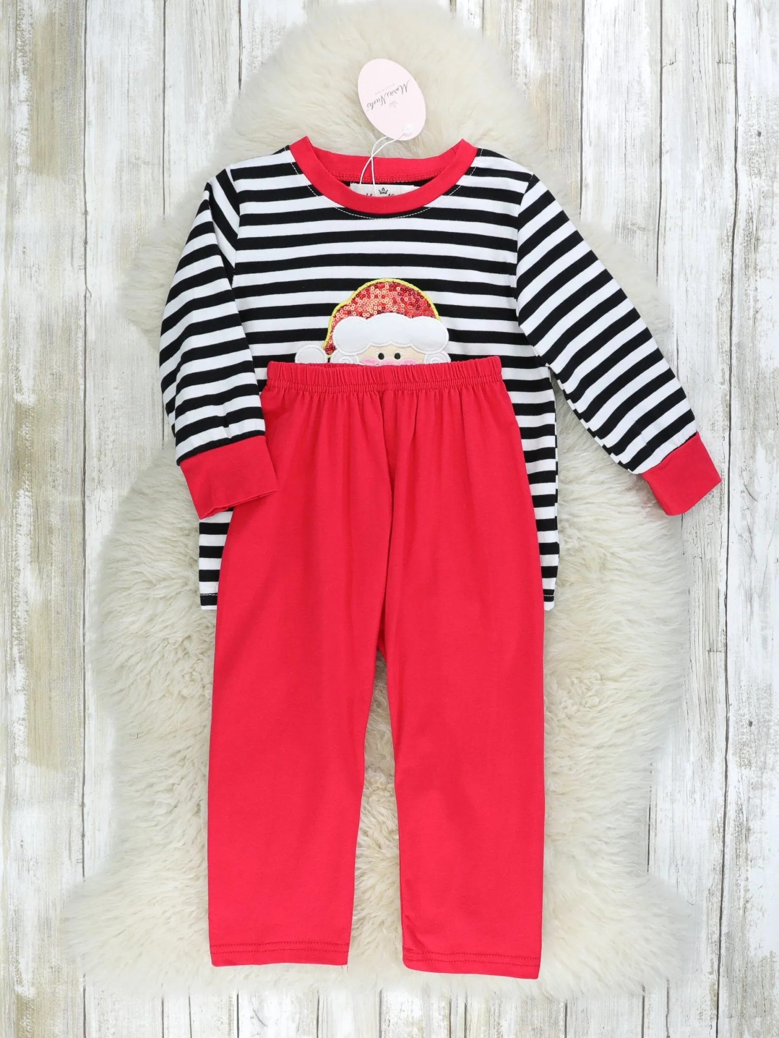 Striped Santa Outfit - Image 2