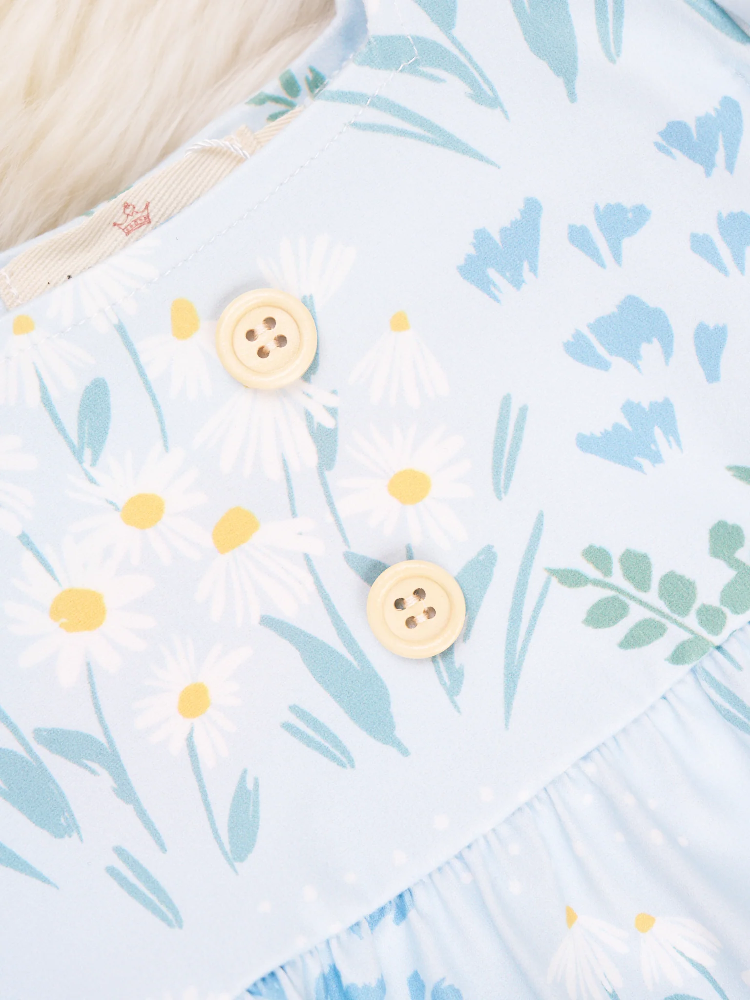 Summer Daisy Ruffle Romper - Image 2
