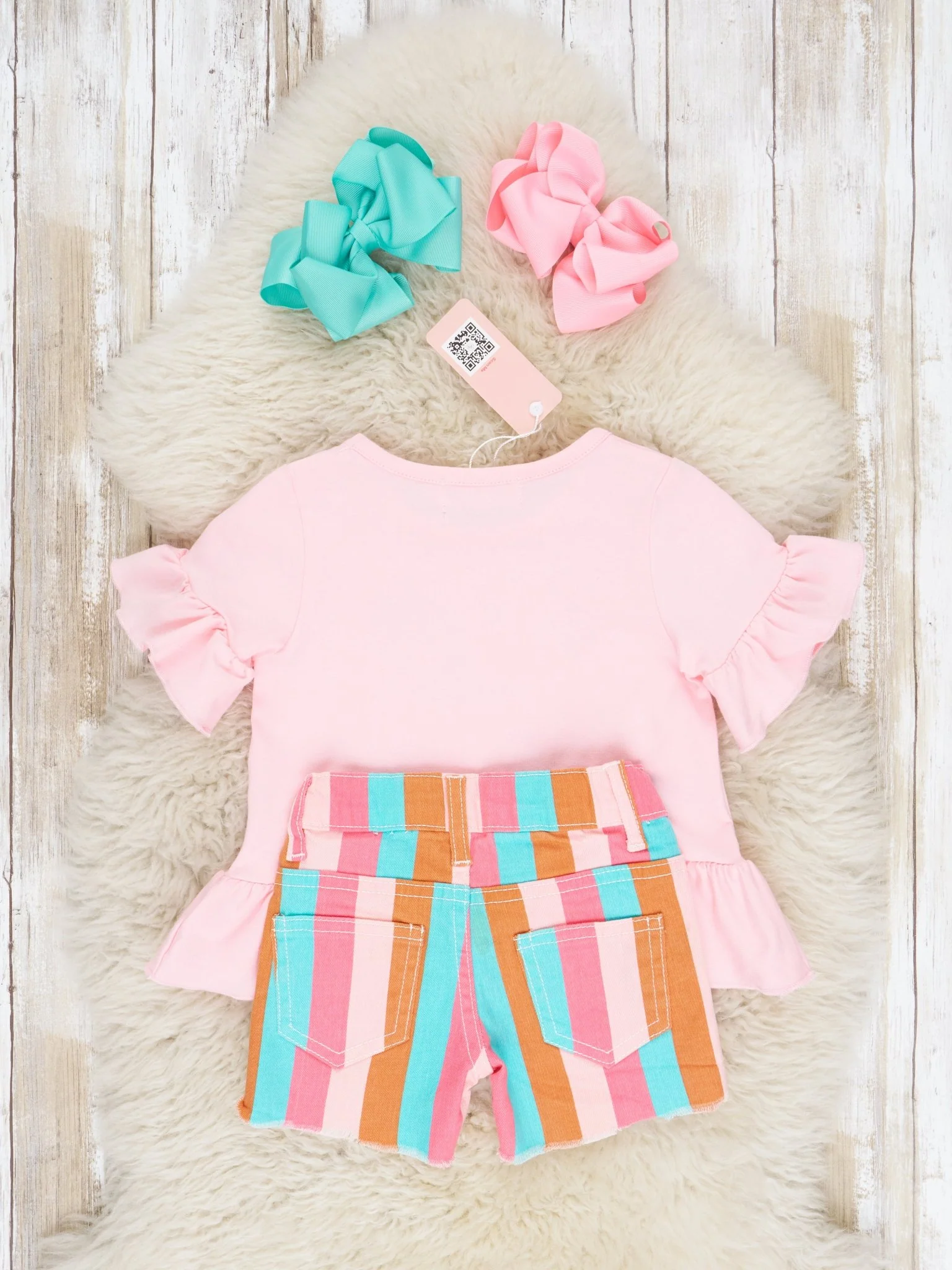 "Summer Vibes" Ruffle Outfit - Image 3