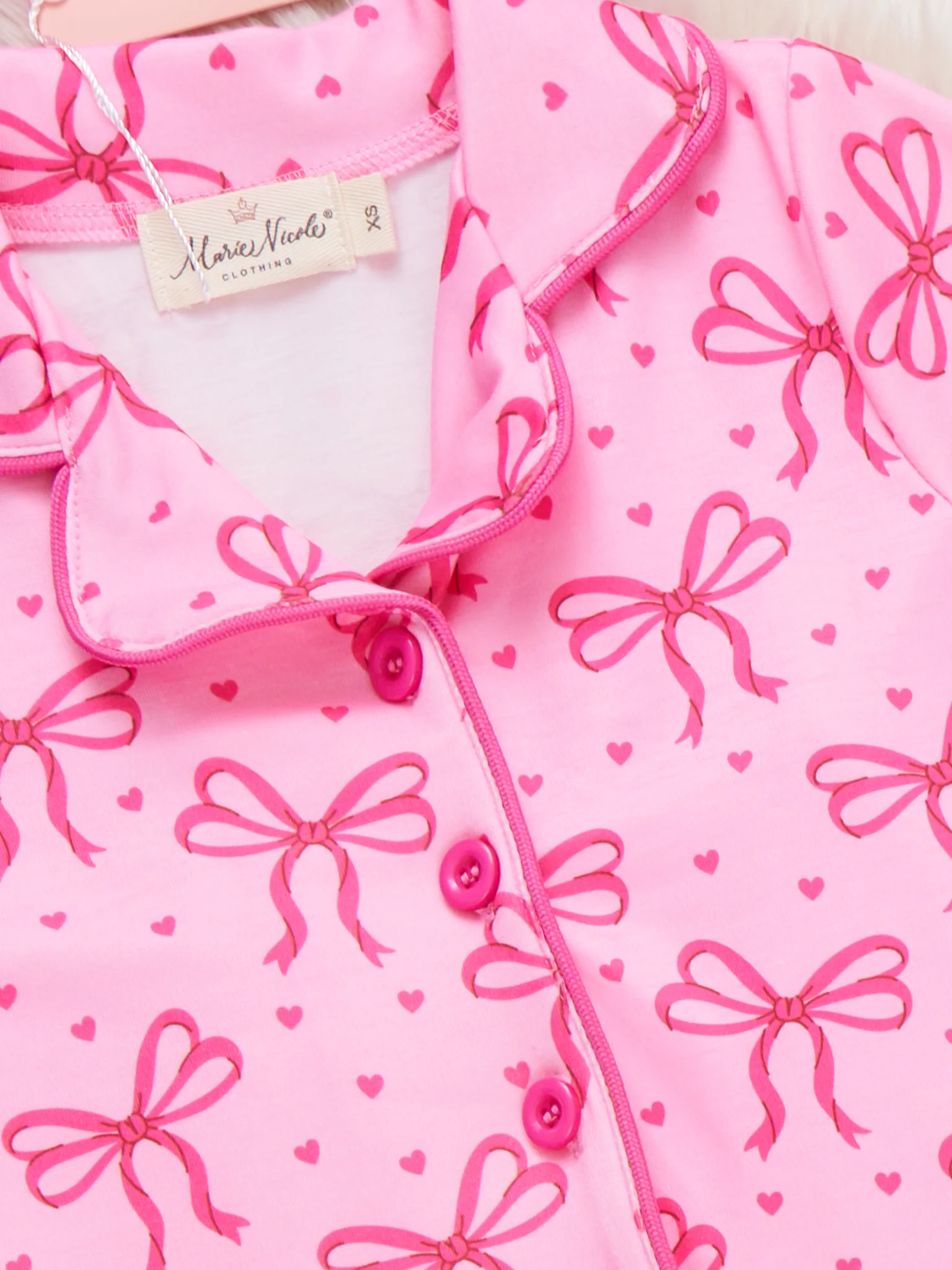 Sweet Bow Dreams Bell Bottom Pajamas - Image 3
