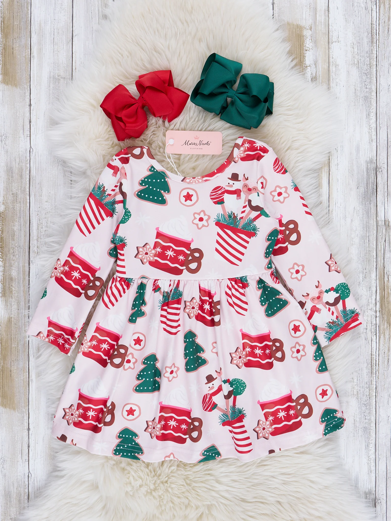 Sweet Holiday Treats Swing Dress - Image 4