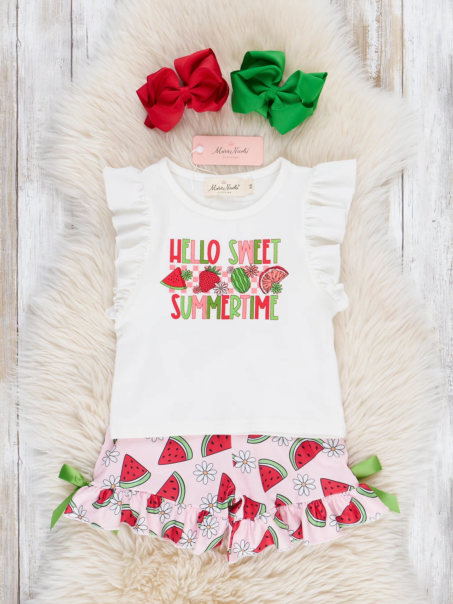 Sweet Summertime Ruffle Outfit