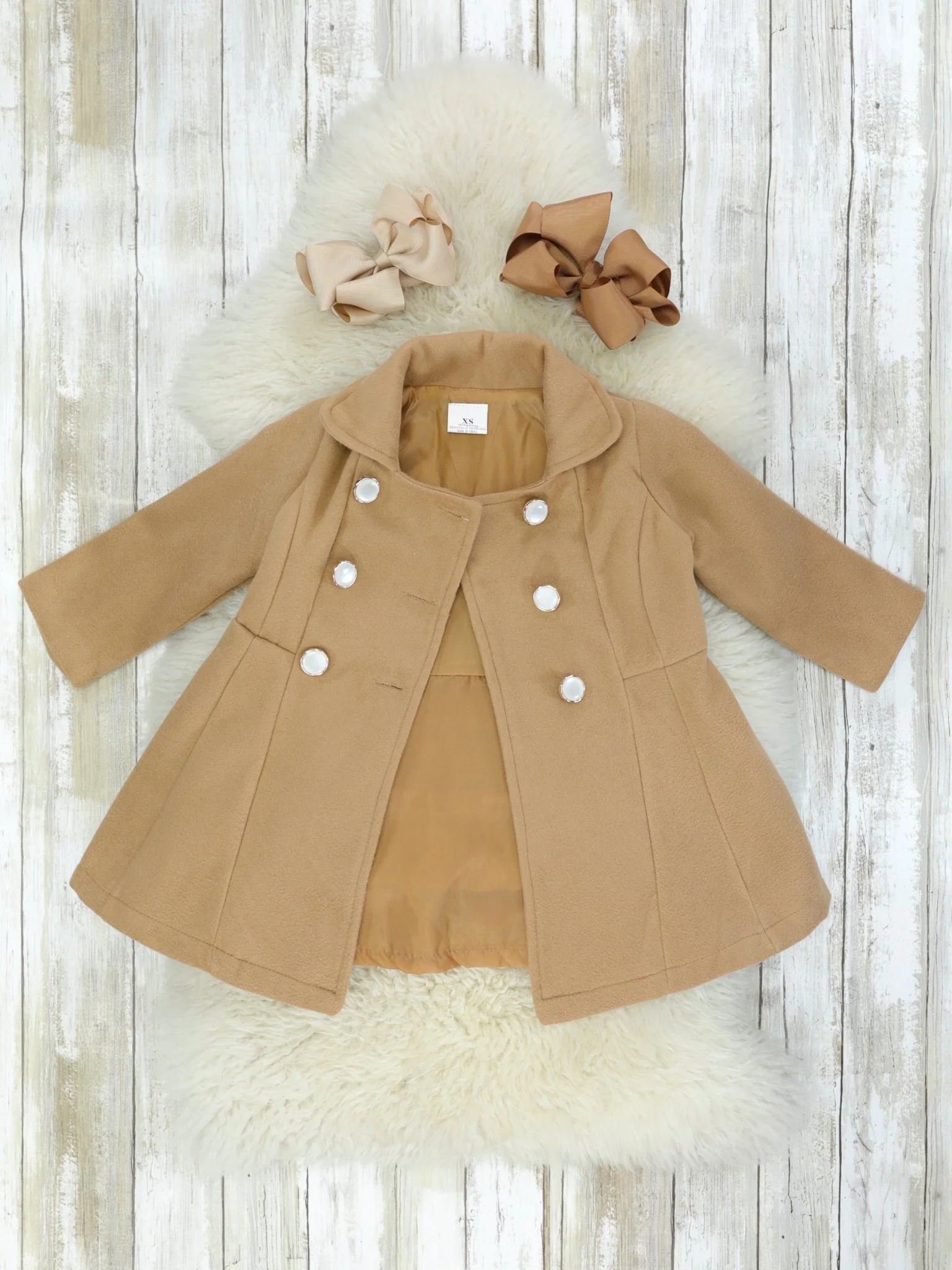 Tan Collared Jacket - Image 3