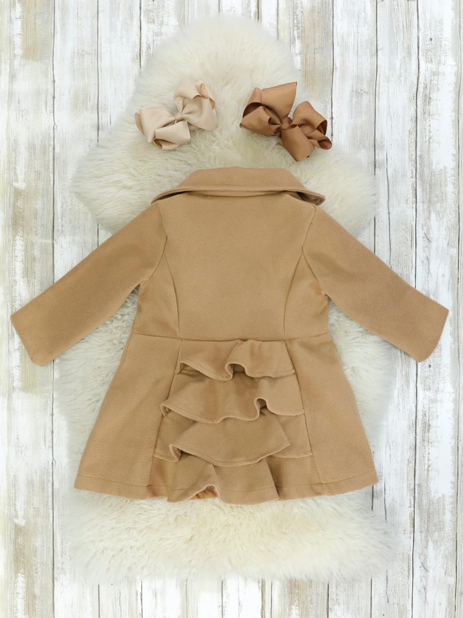 Tan Collared Jacket - Image 4