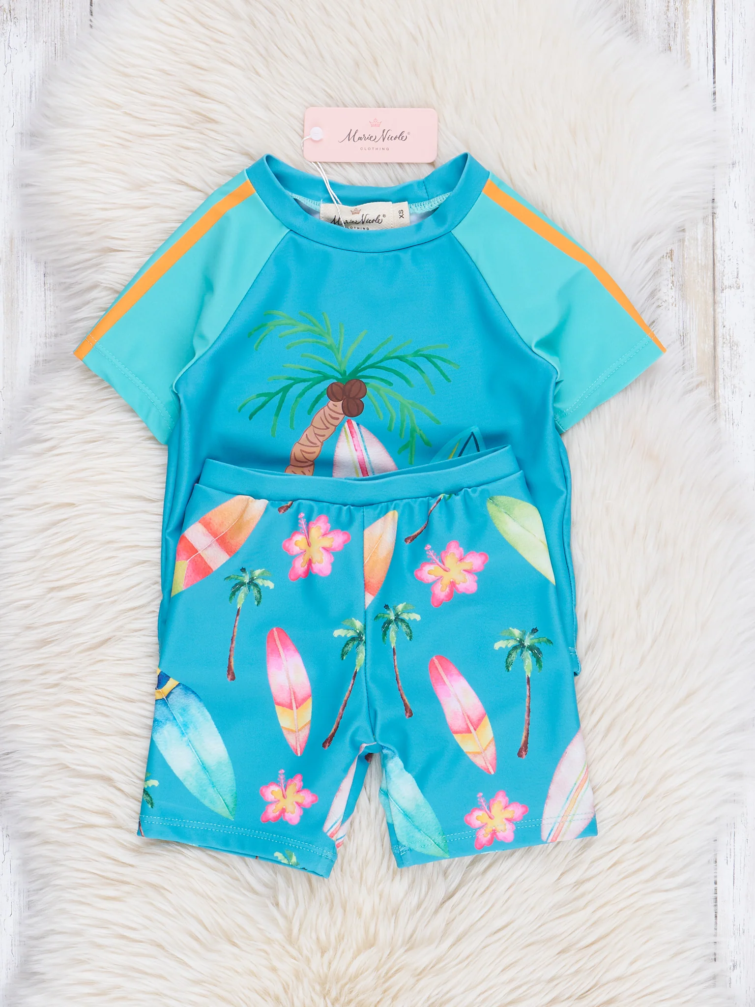 Teal Surf's Up Swim Set - Image 3