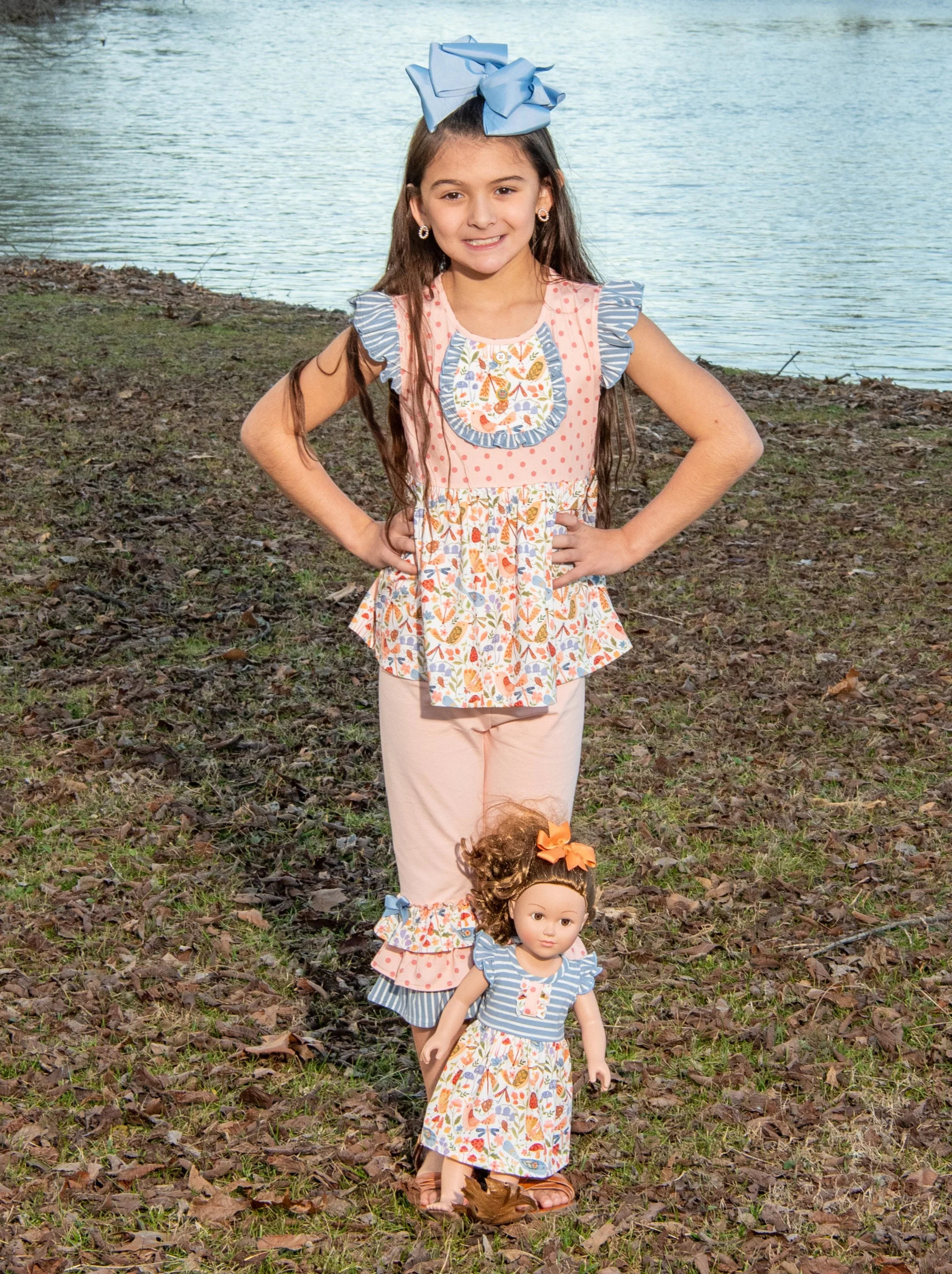 Tennessee Garden Capris Ruffle Outfit - Image 10