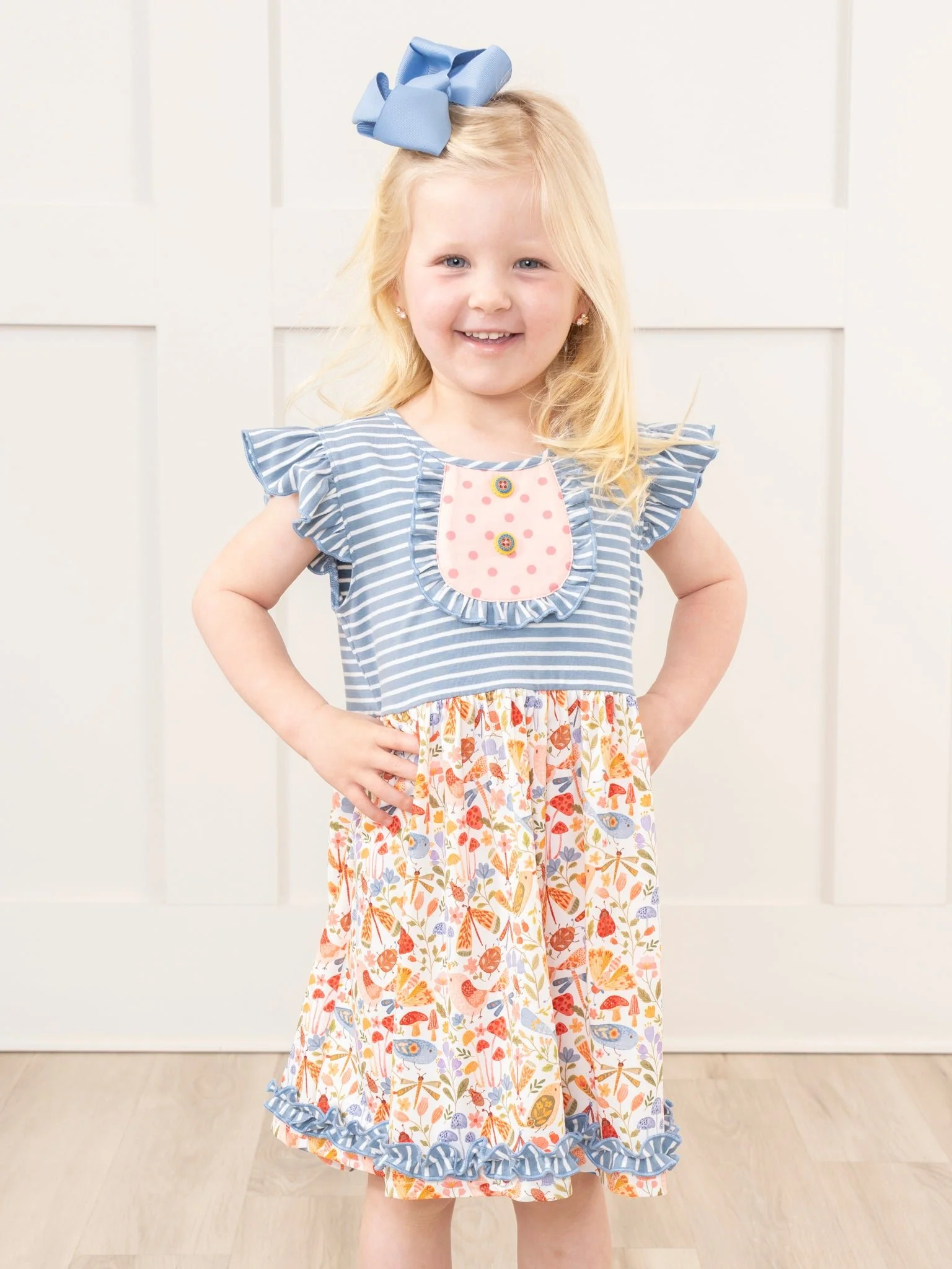 Tennessee Garden Ruffle Dress - Image 2