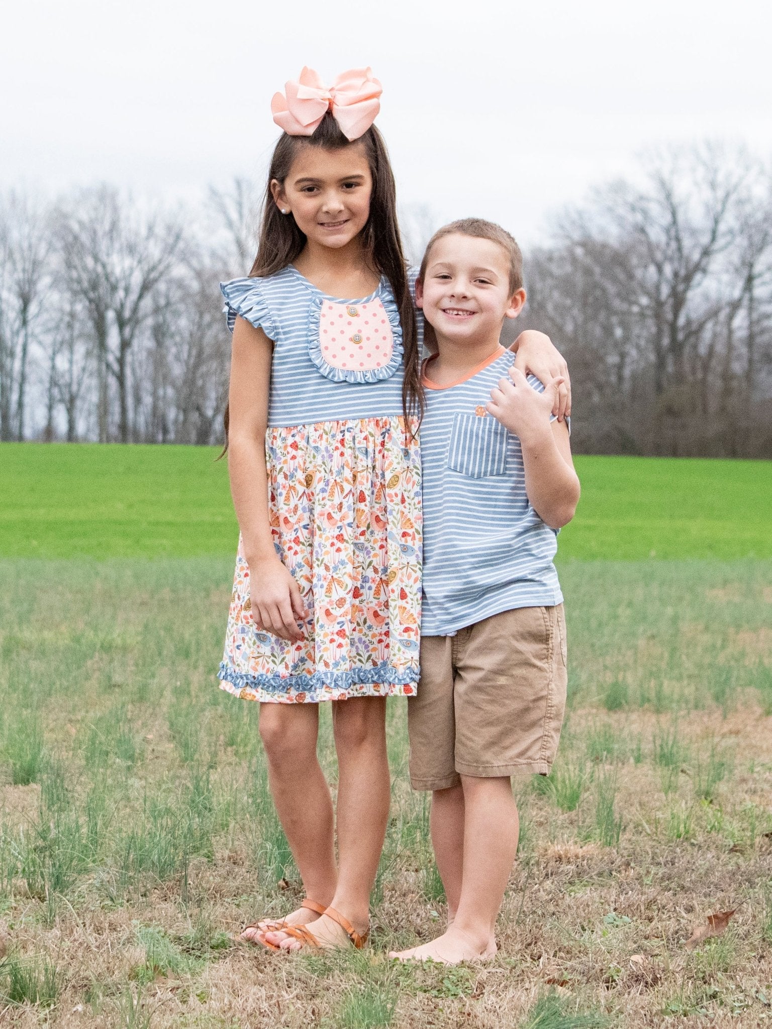 Tennessee Garden Ruffle Dress - Image 4