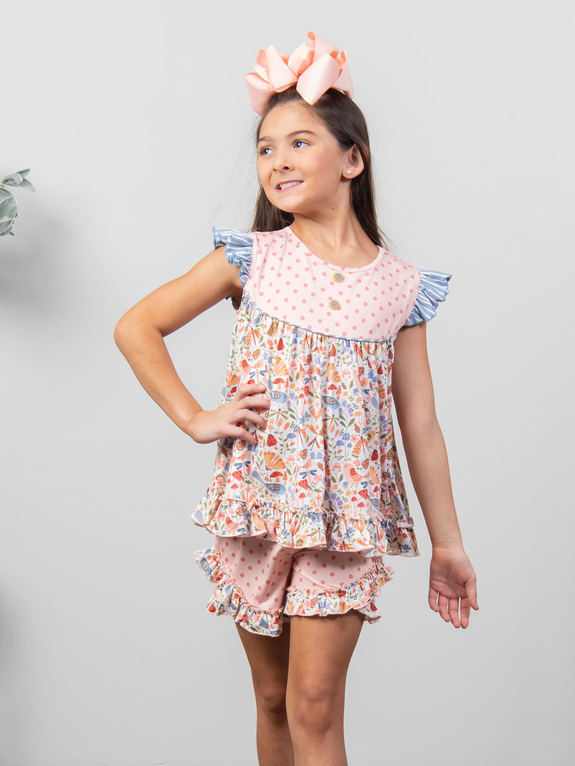 Tennessee Garden Ruffle Shorts - Image 2