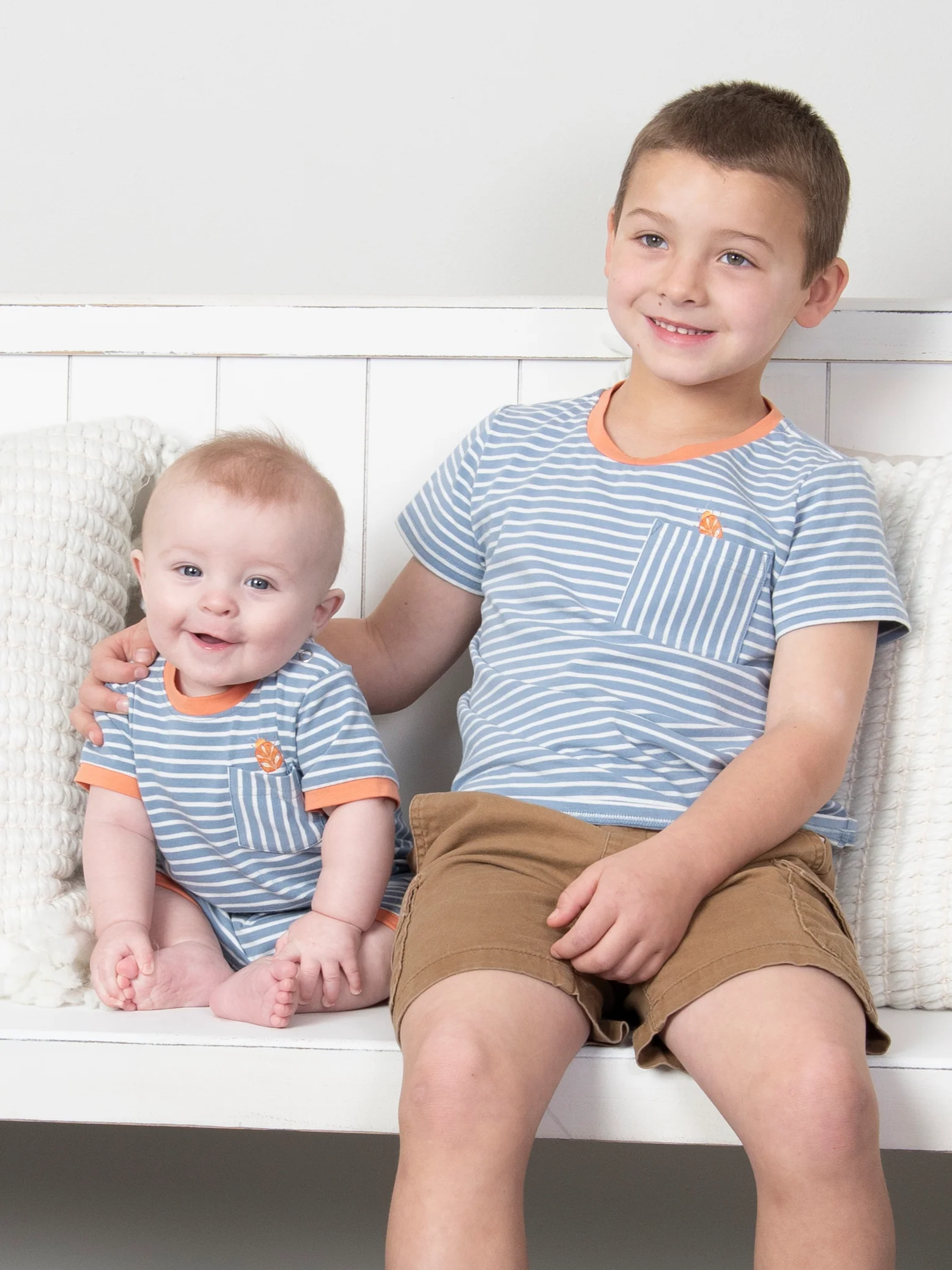 Tennessee Garden Striped Romper - Image 3