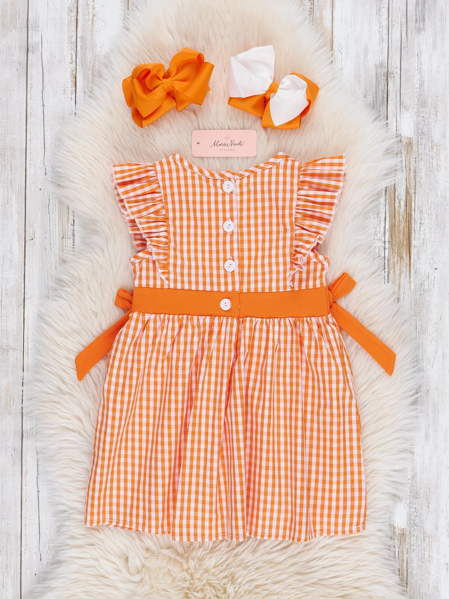 Tennessee Smocked Gingham Dress - Image 2