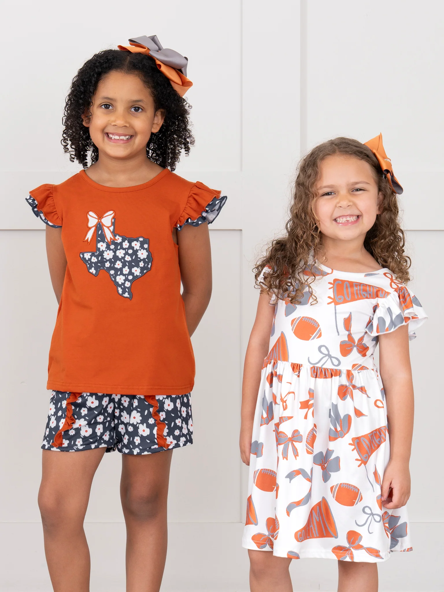 Texas Embroidered Floral Ruffle Outfit - Image 6
