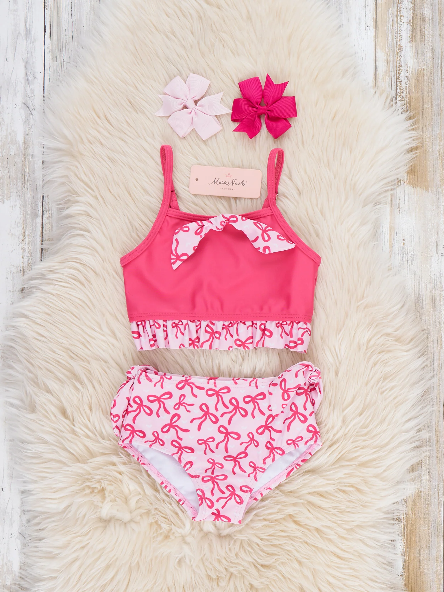 Tied With A Bow Swimsuit