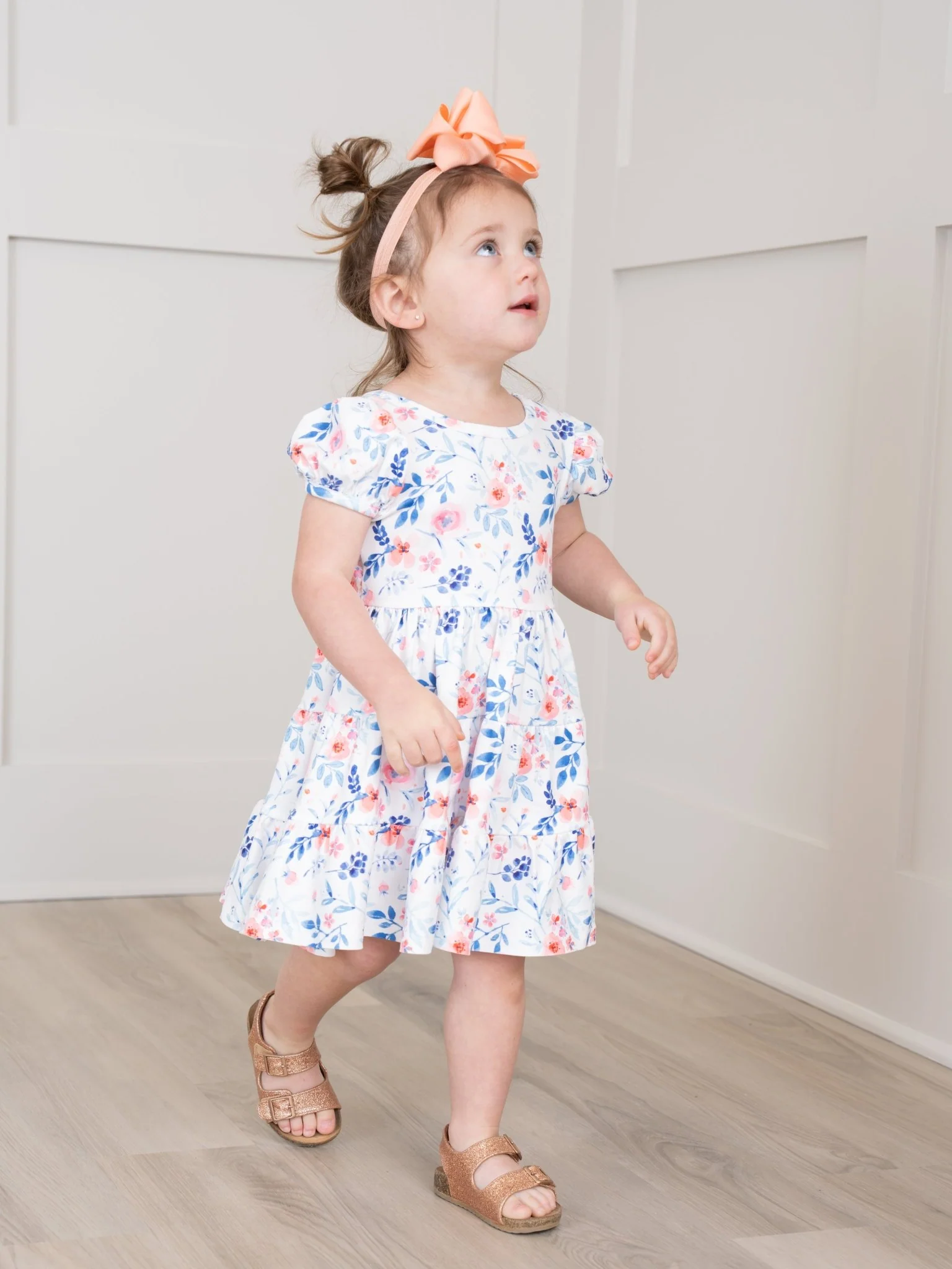 Tiered Buttercup Ruffle Dress